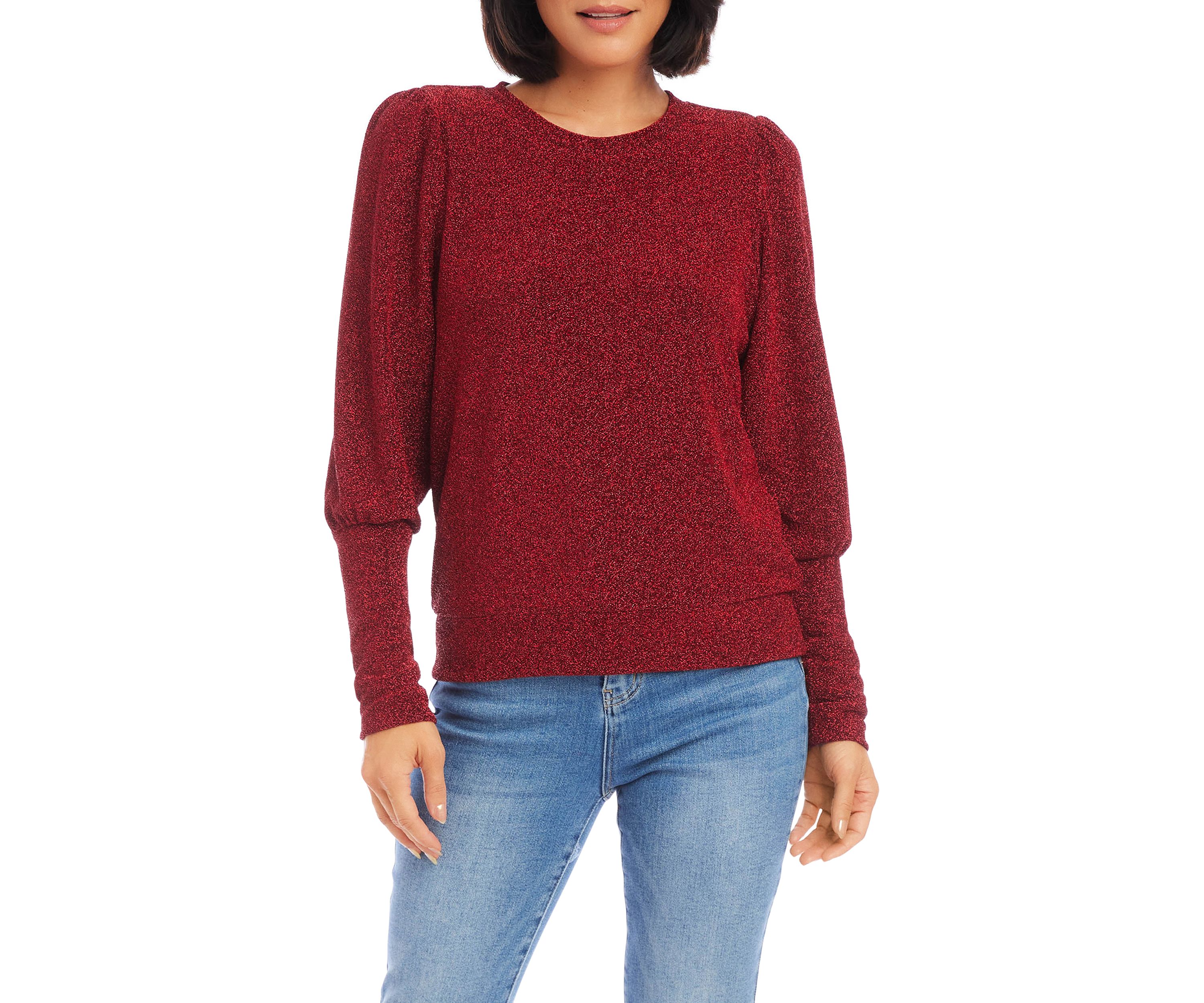 Petite Bishop Sleeve Top