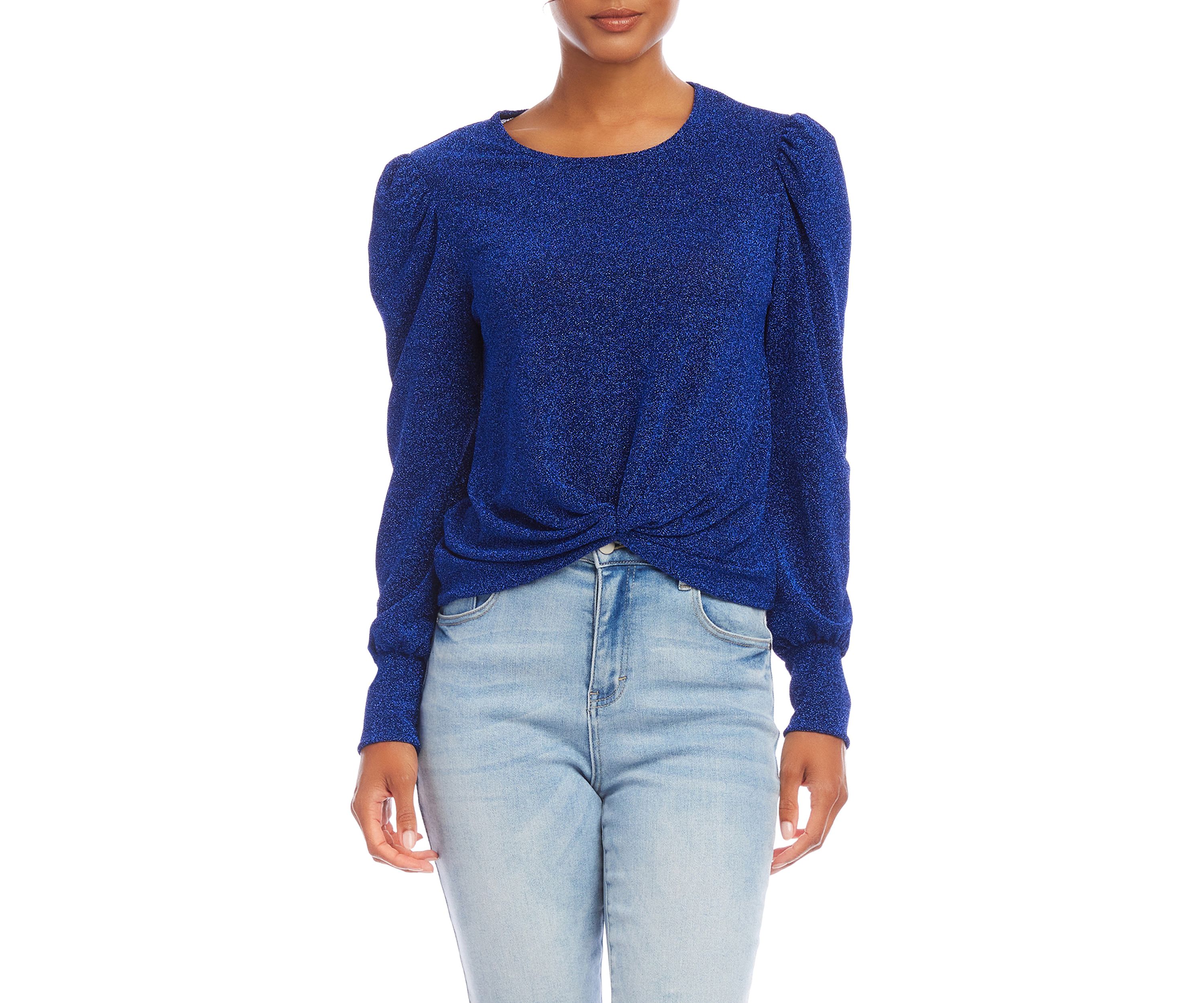 Petite Size Puff Sleeve Top