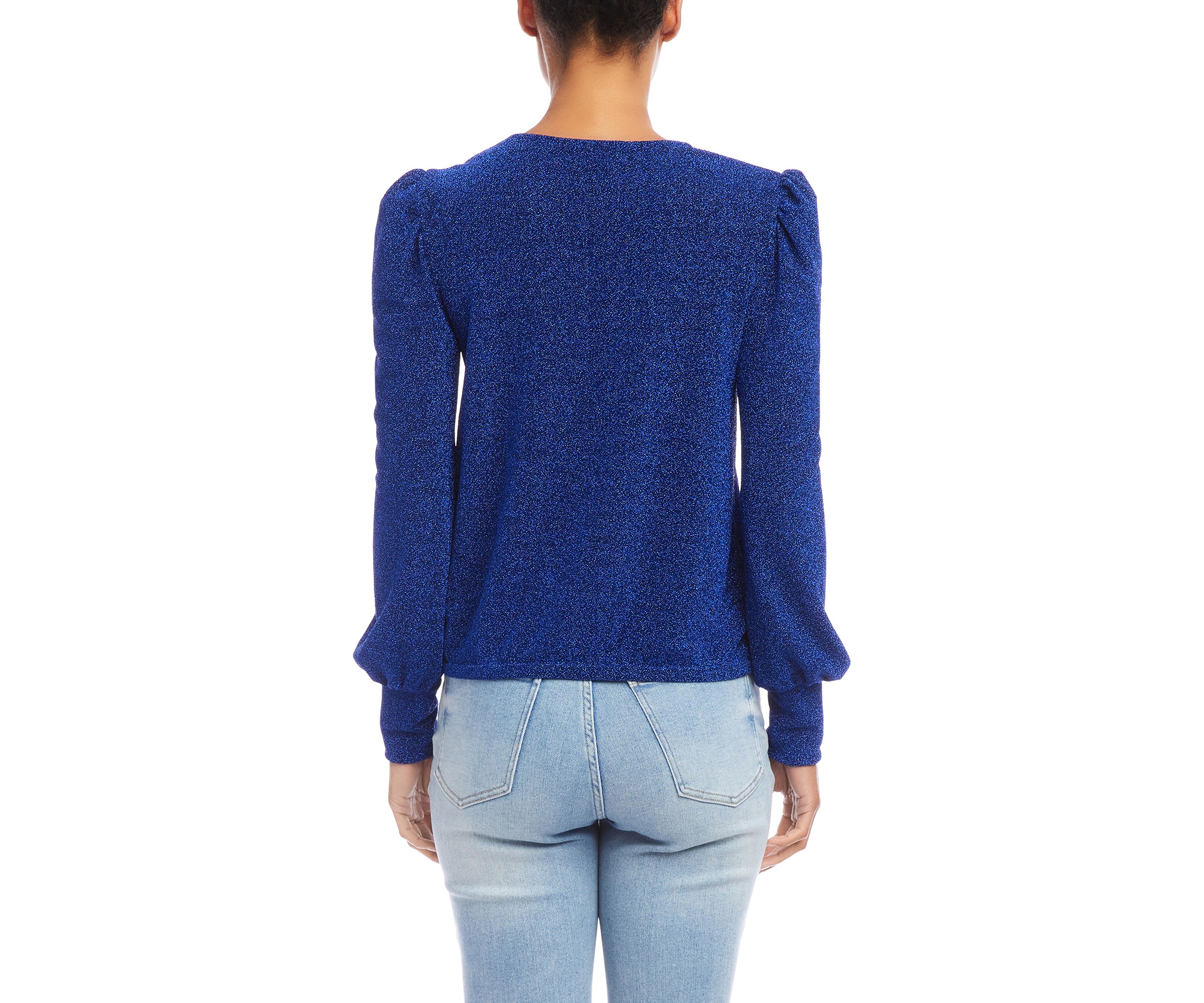 Petite Size Puff Sleeve Top