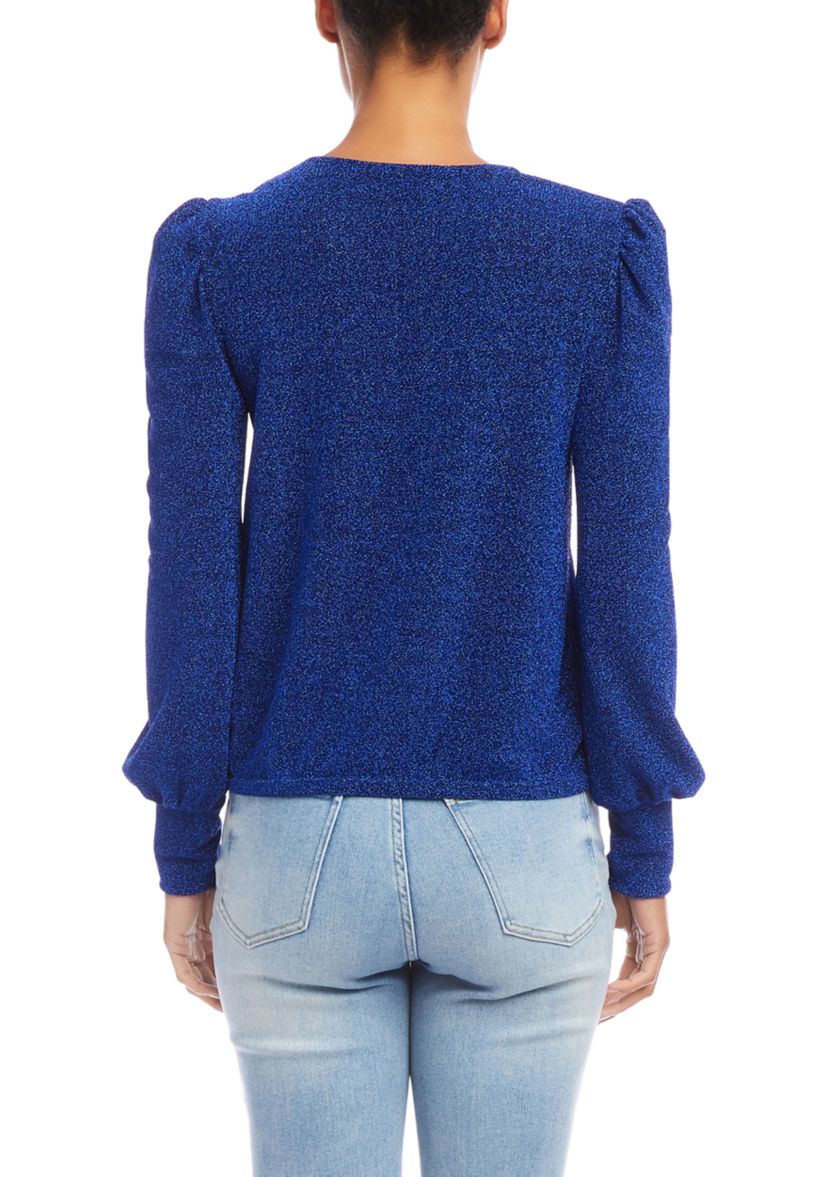 Petite Size Puff Sleeve Top