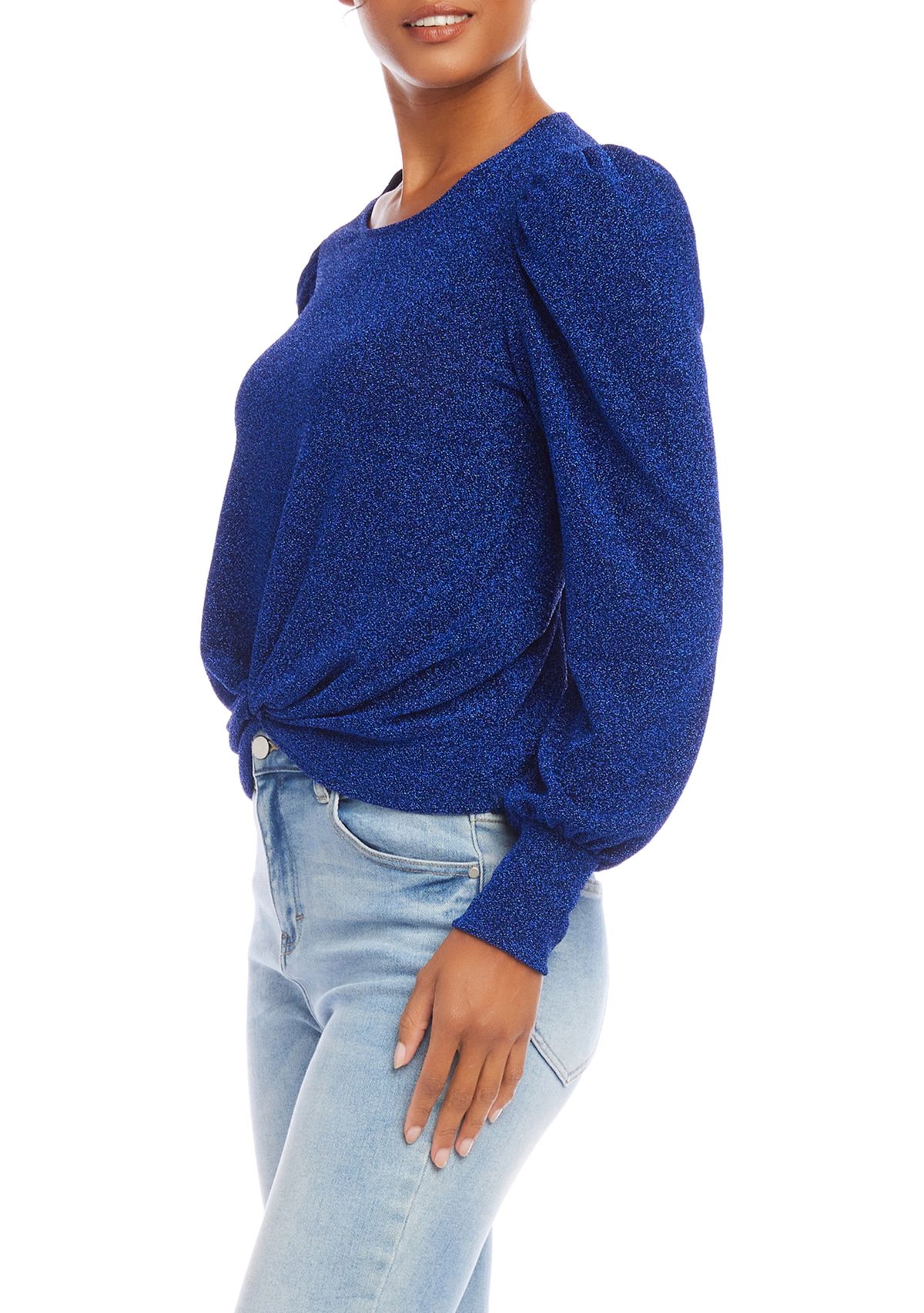 Petite Size Puff Sleeve Top