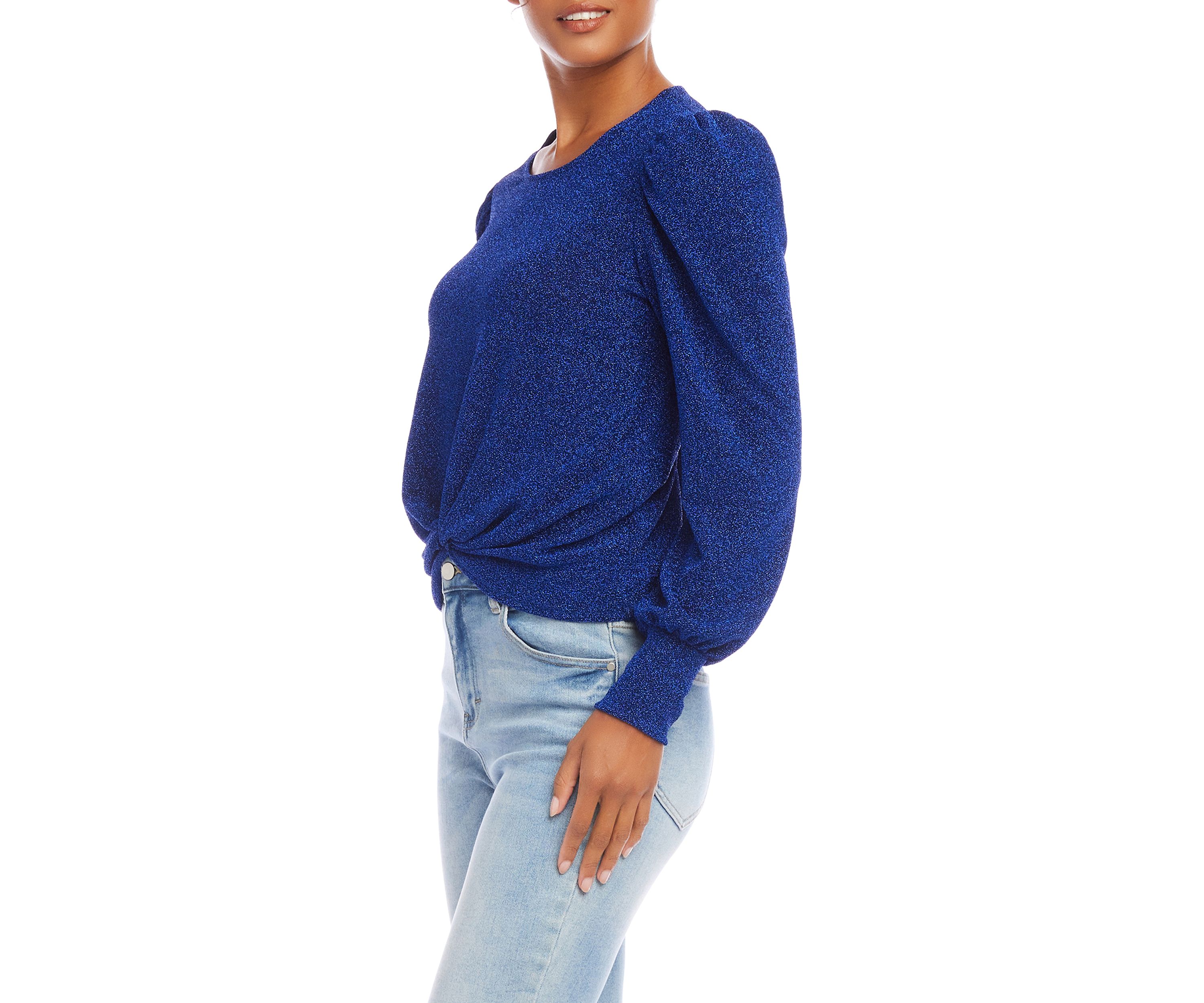 Petite Size Puff Sleeve Top