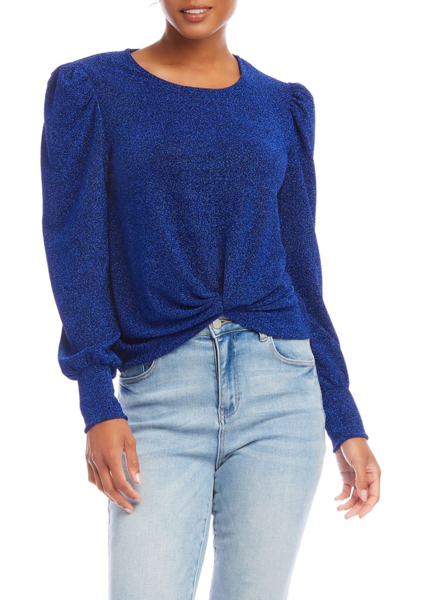 Petite Size Puff Sleeve Top