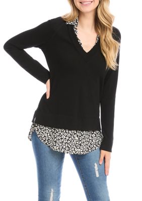 Women's Layered Sweater