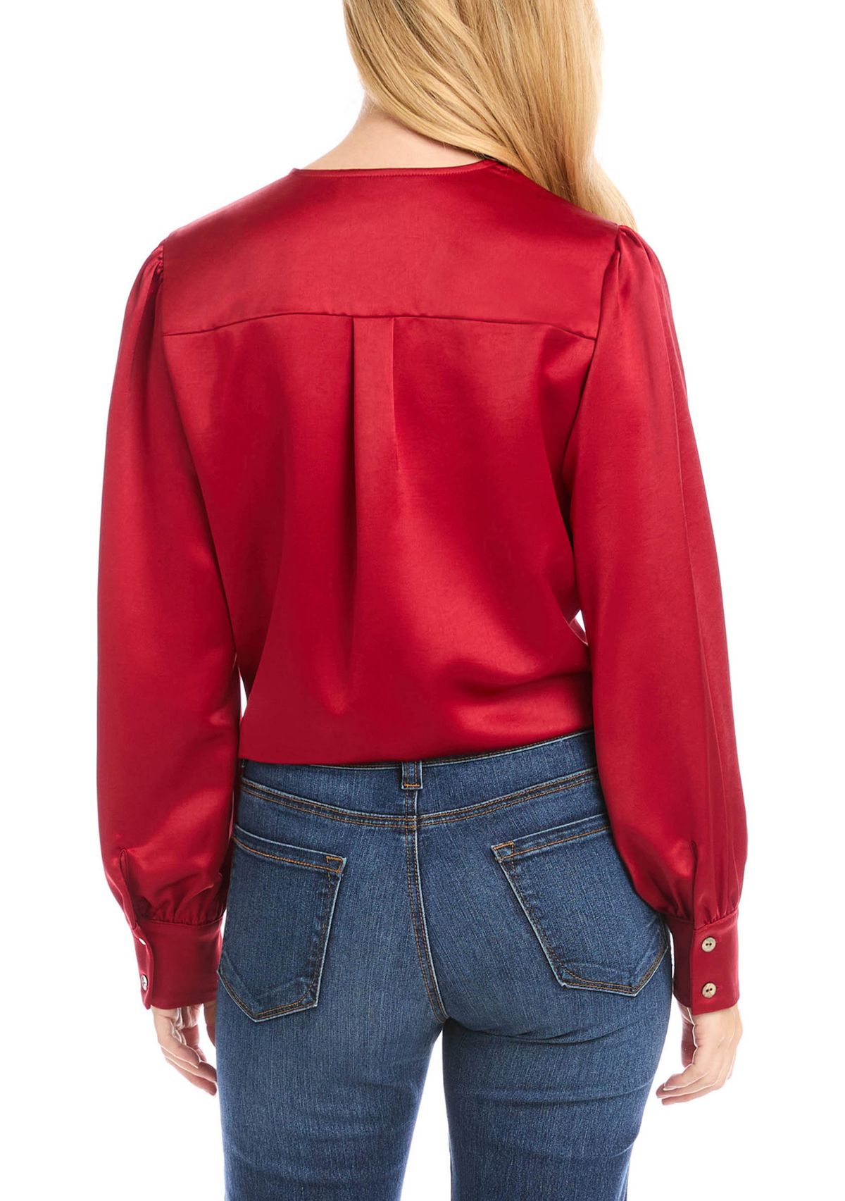 Womens Tie Front Blouse