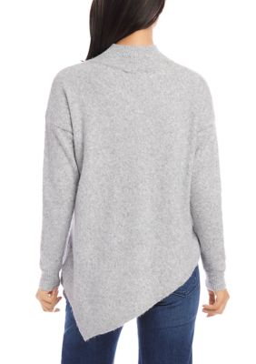 Women's Asymmetric Turtleneck Sweater