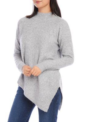 Women's Asymmetric Turtleneck Sweater