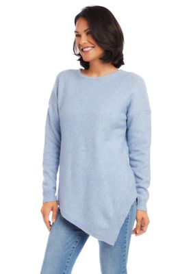 Women's Asymmetric Hem Sweater