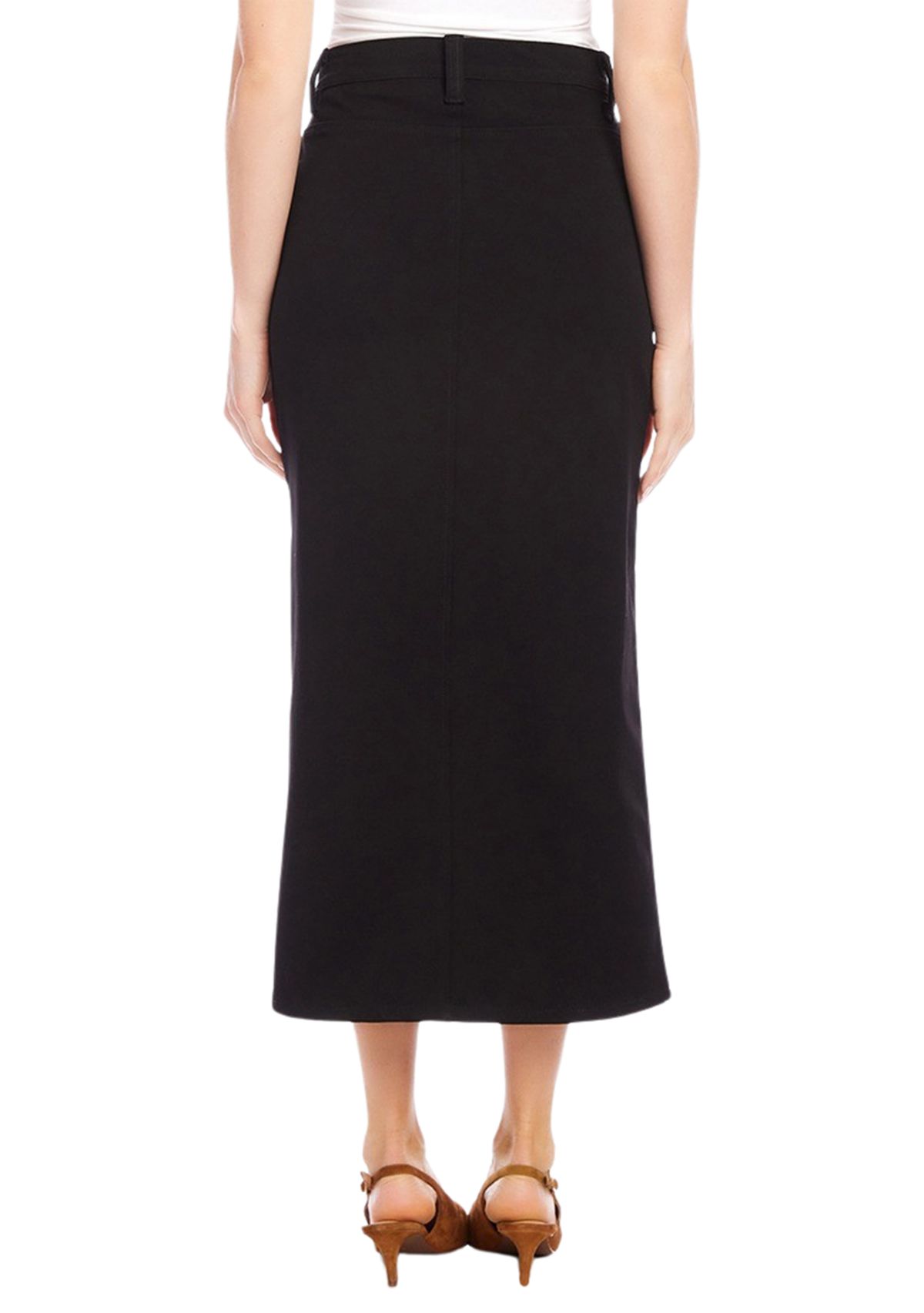 Womens Chelsea Midi Skirt