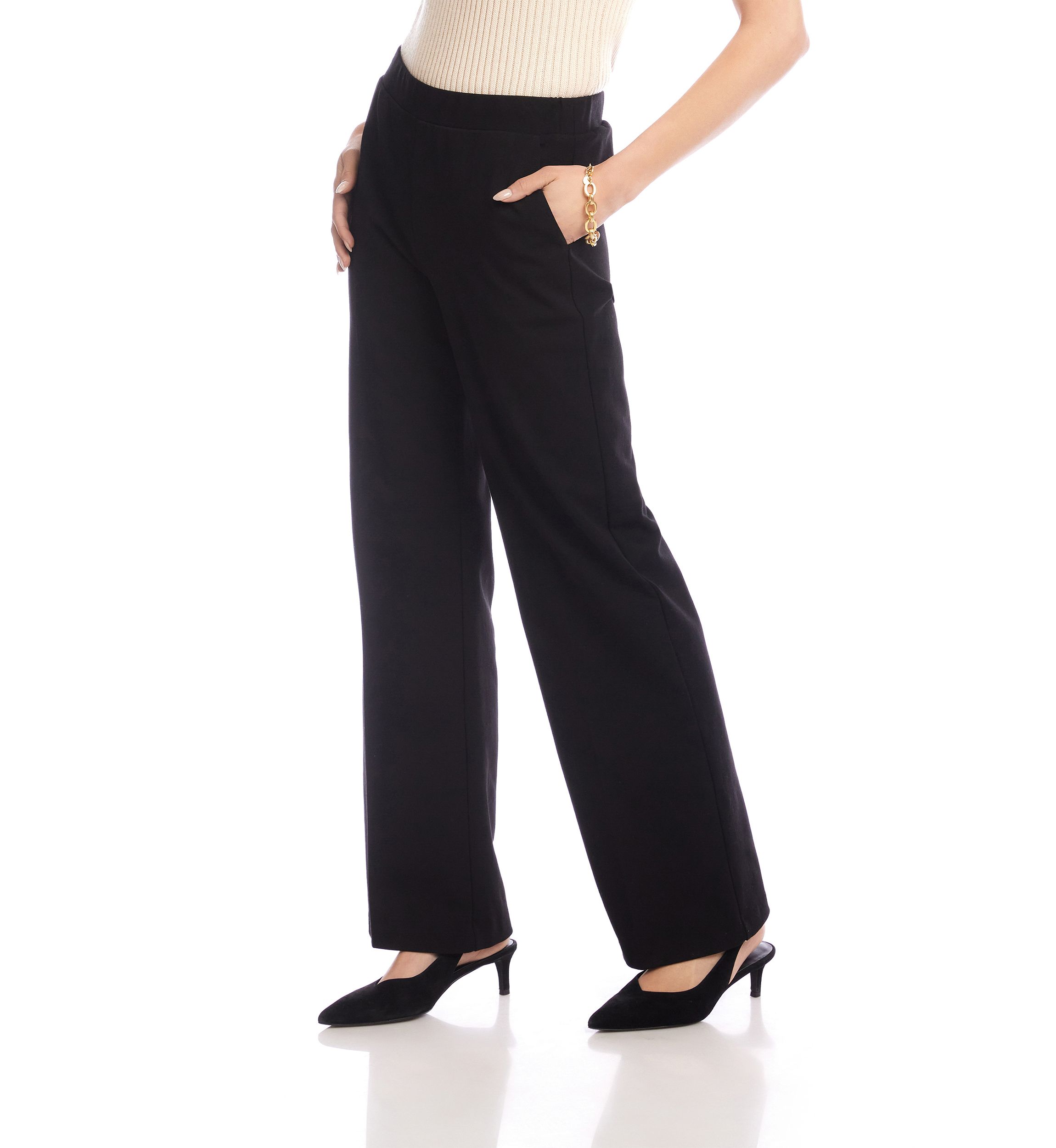 Petite Size Emily Straight Leg Pants