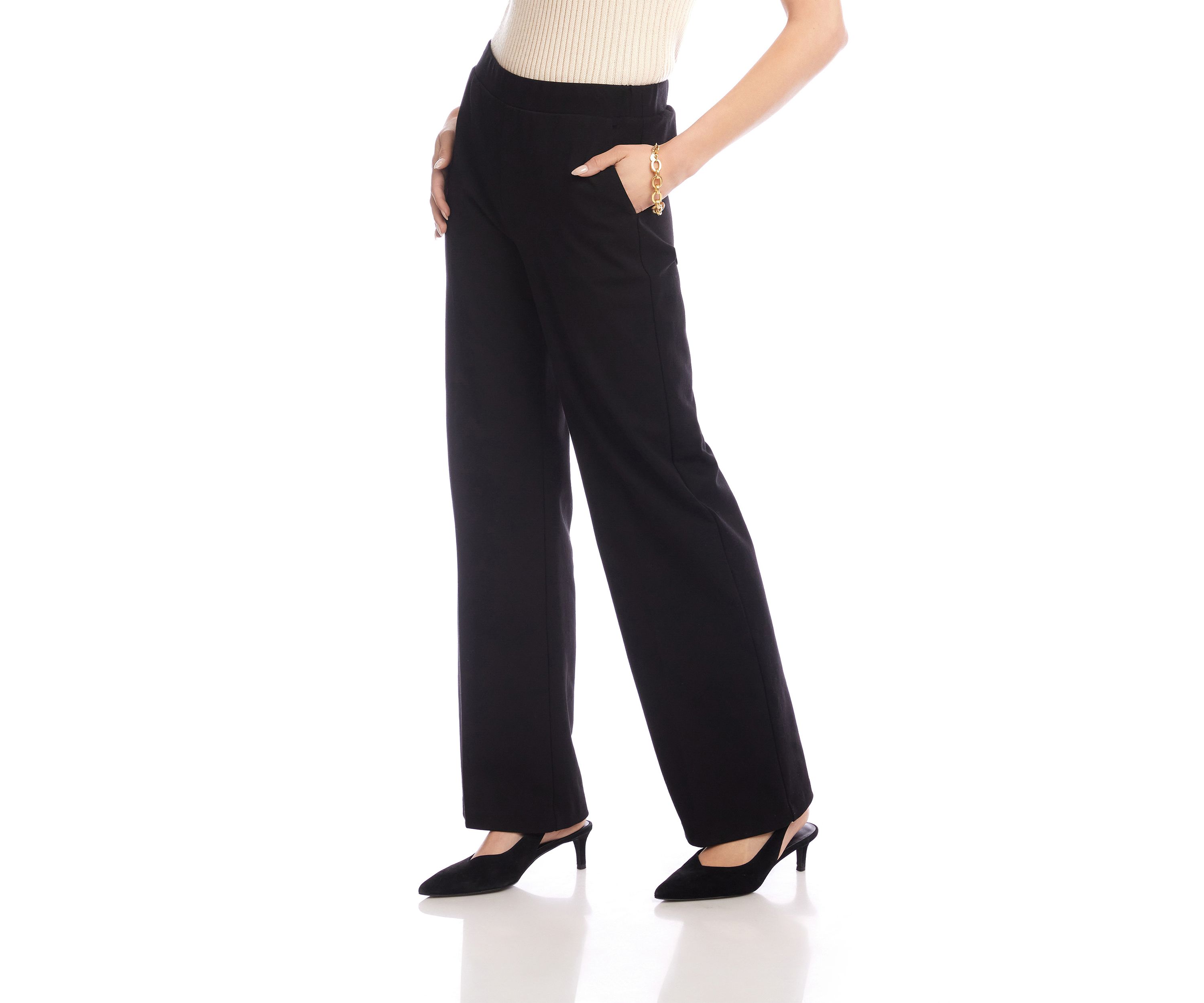 Petite Size Emily Straight Leg Pants