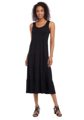 Karen Kane Petite Tiered Midi Dress | belk