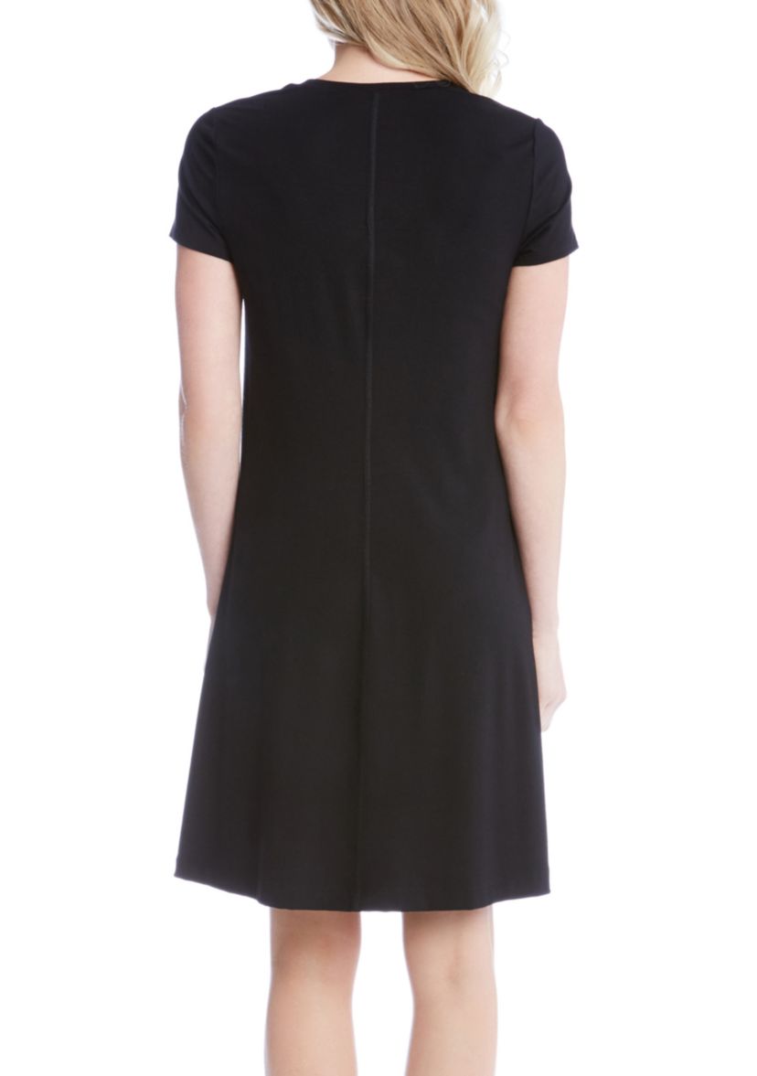 Womens Quinn V-Neck Pocket Dress