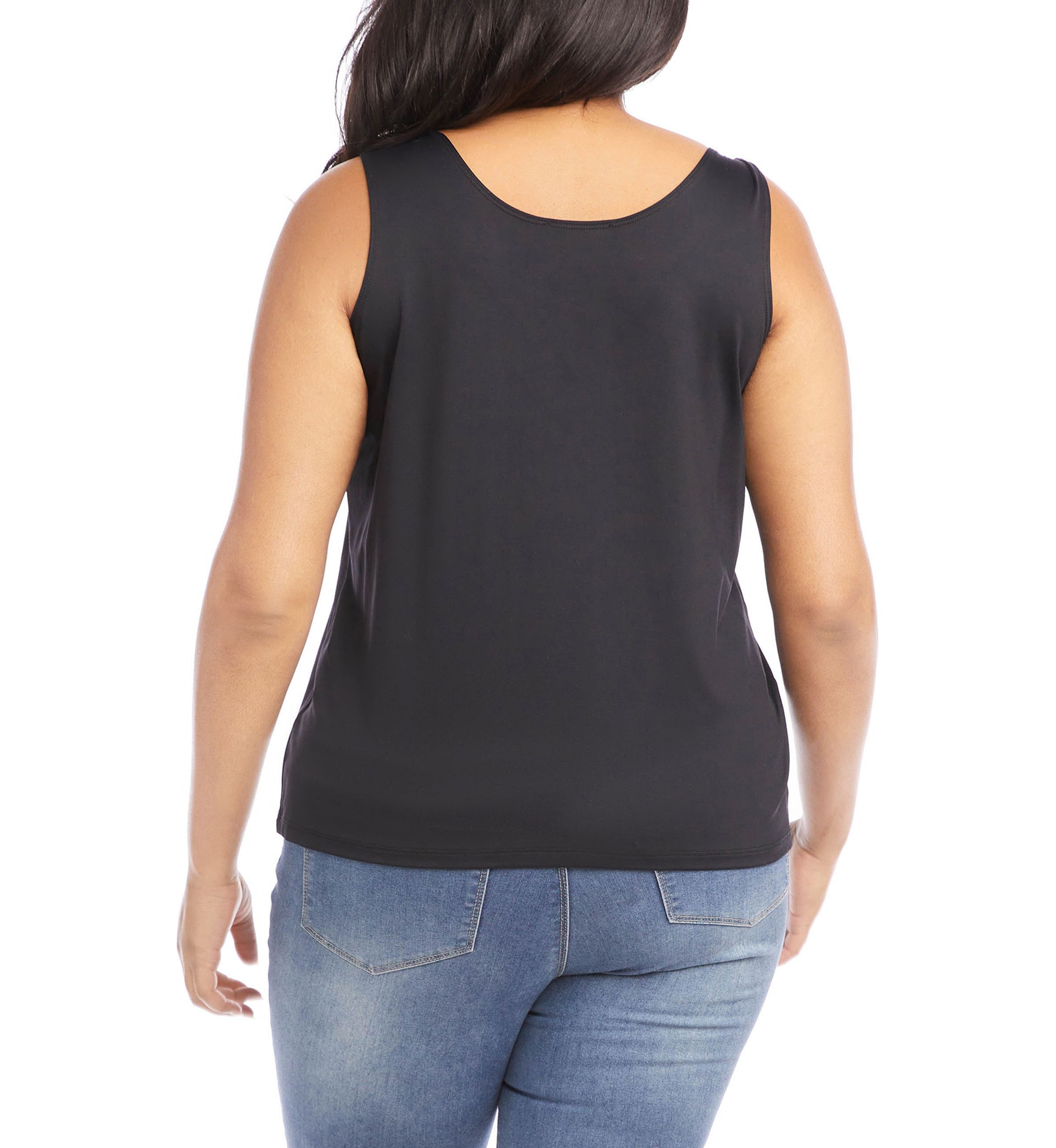 Plus Size Scoop Neck Tank 