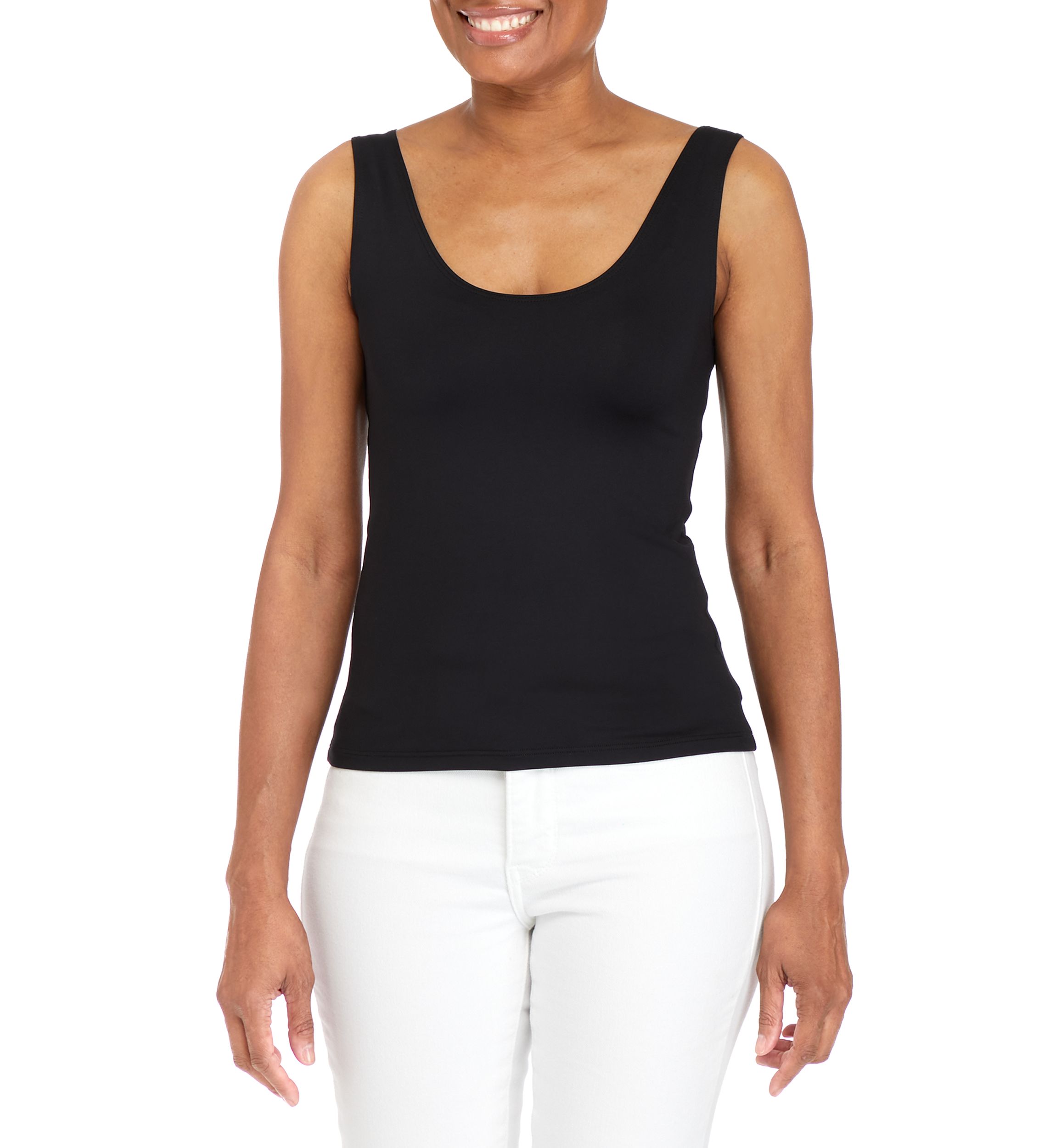 Womens Scoop Neck Tank Top