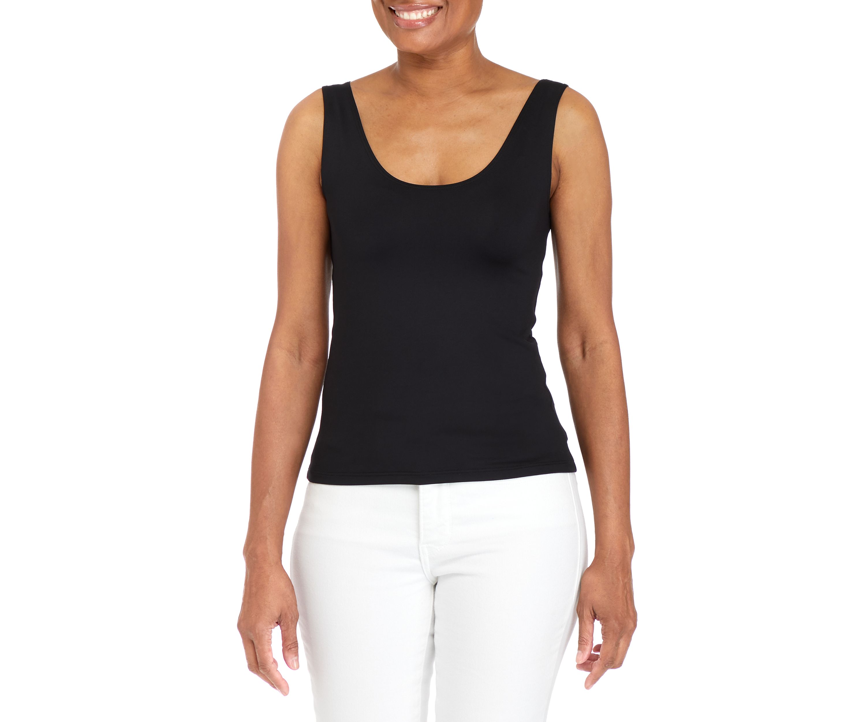Womens Scoop Neck Tank Top