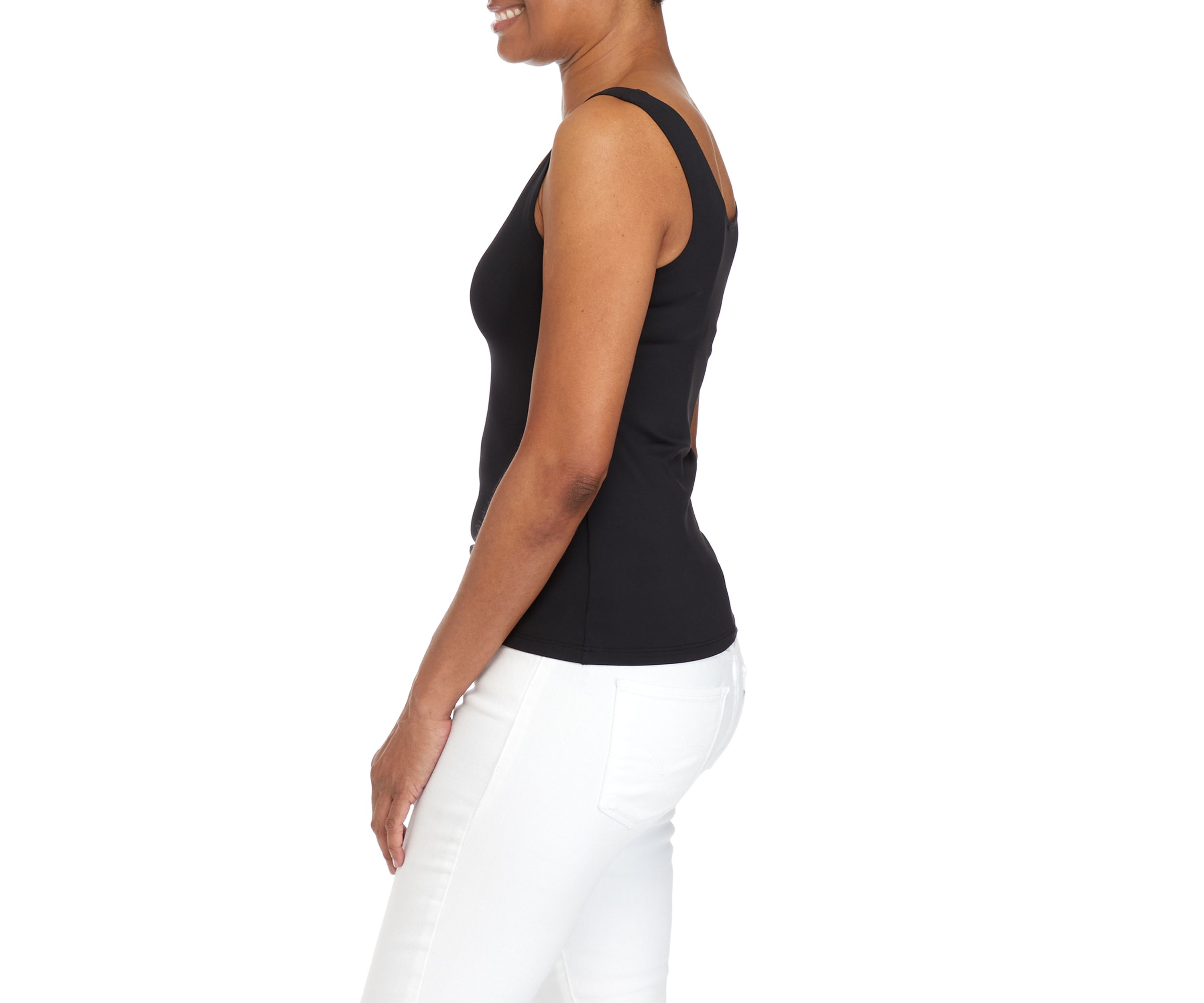 Womens Scoop Neck Tank Top