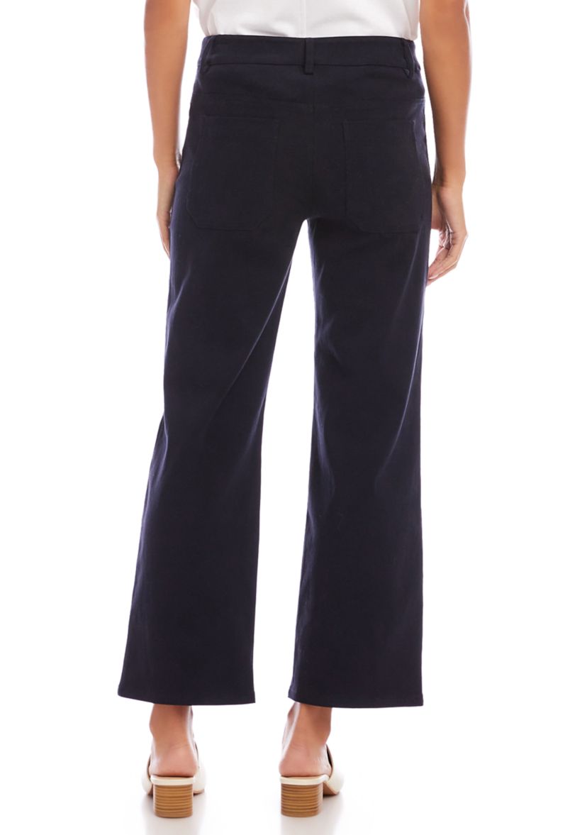 Karen Kane Women's Lauren Patch Pocket Cropped Pants | Belk