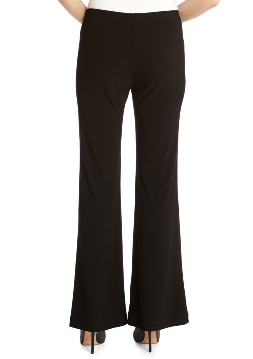 Womens Crepe Wide Leg Pants