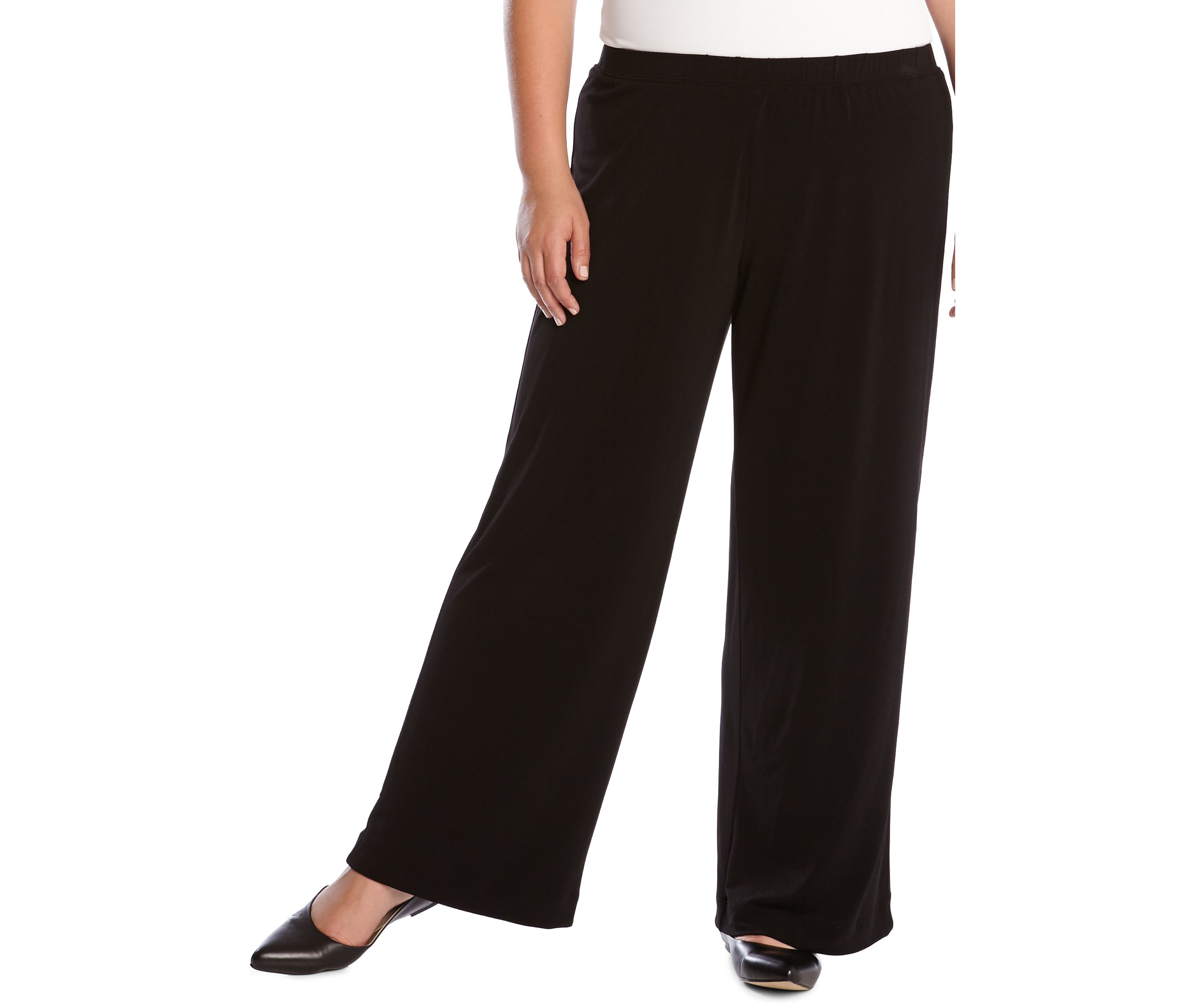 Plus Size Crepe Pants
