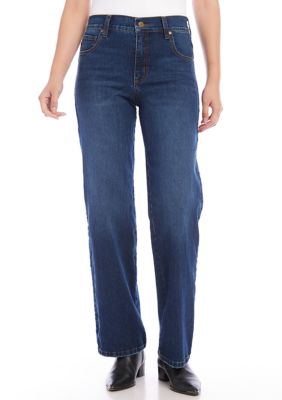 Women's Full Length Wide-Leg Jeans