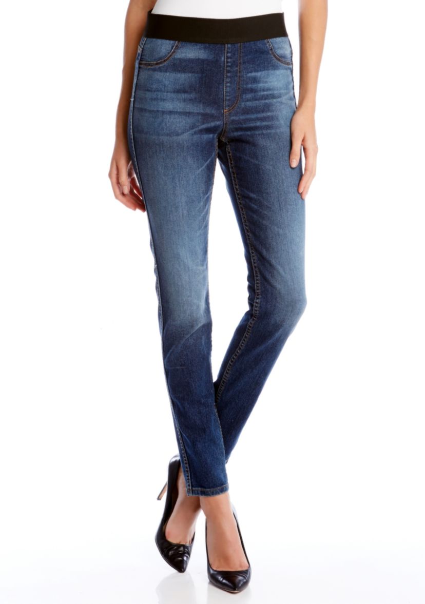 Womens Vintage Wash Jeggings