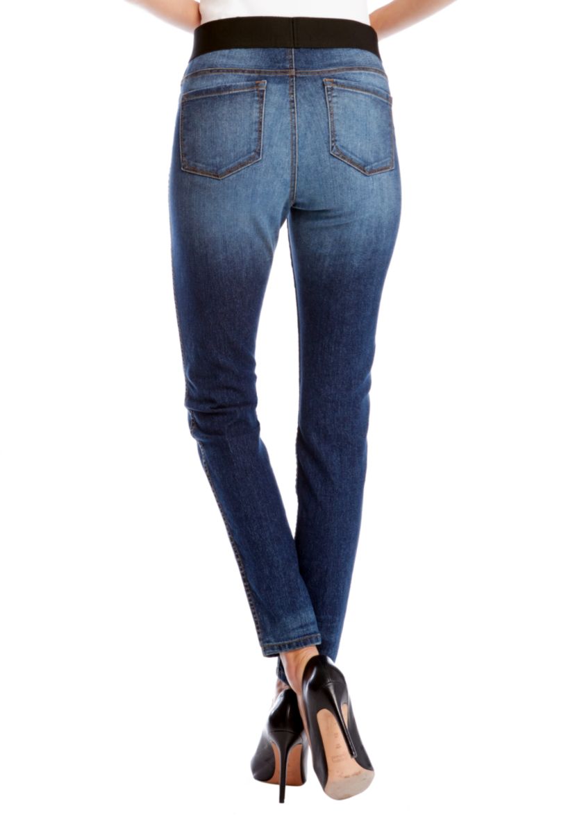 Womens Vintage Wash Jeggings
