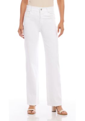 Women's Slim Wide Leg Jeans