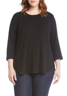 belk plus size tops