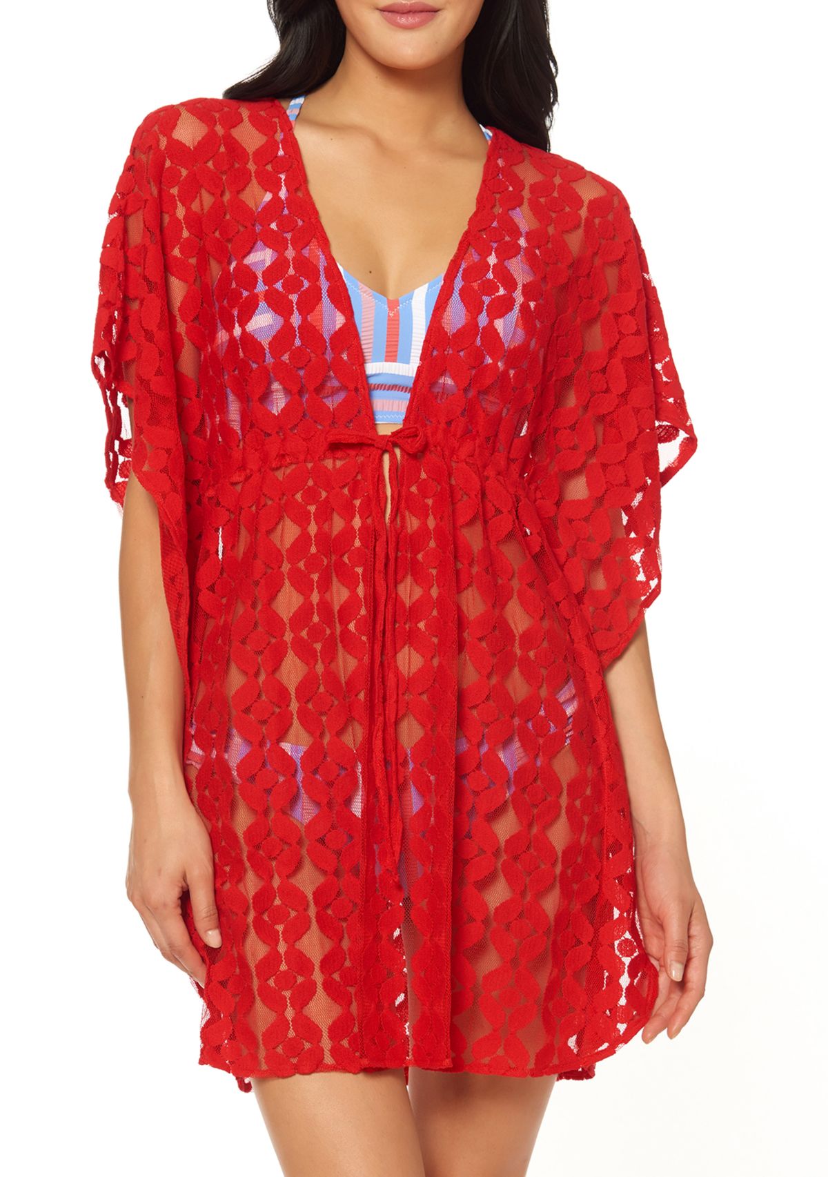 Border Beach Cover Up