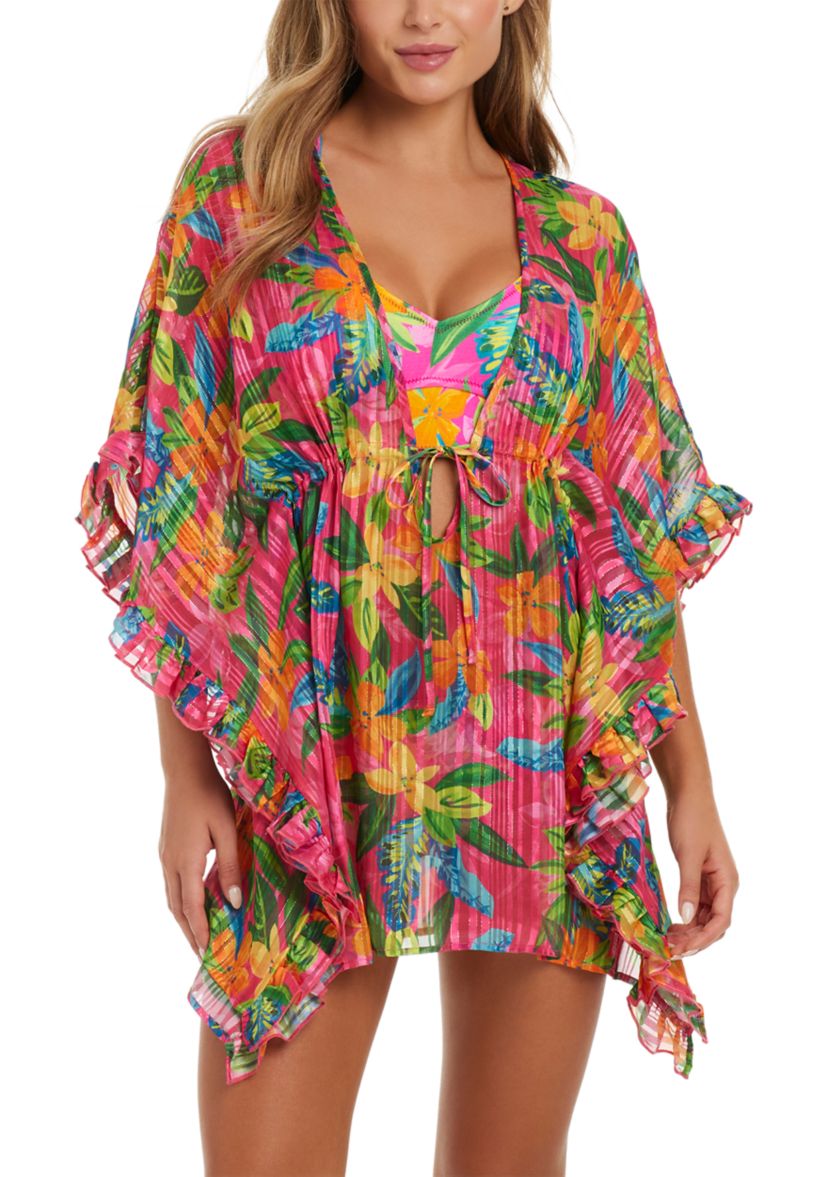 Feel the Love Caftan Swim Cover Up