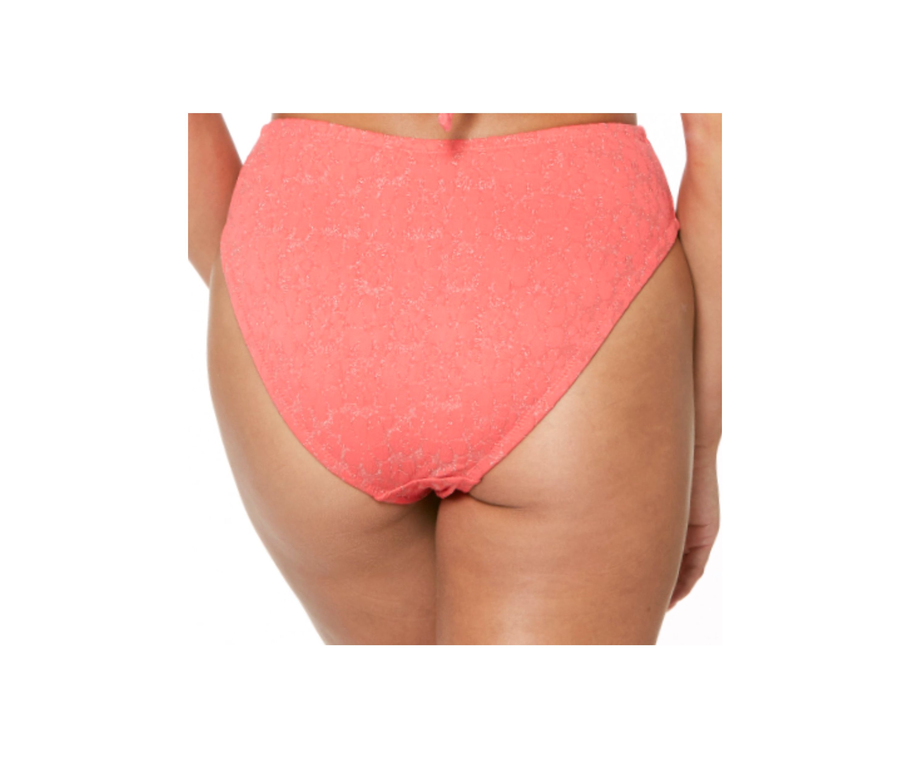 Flower Power High Waist Swim Bottoms