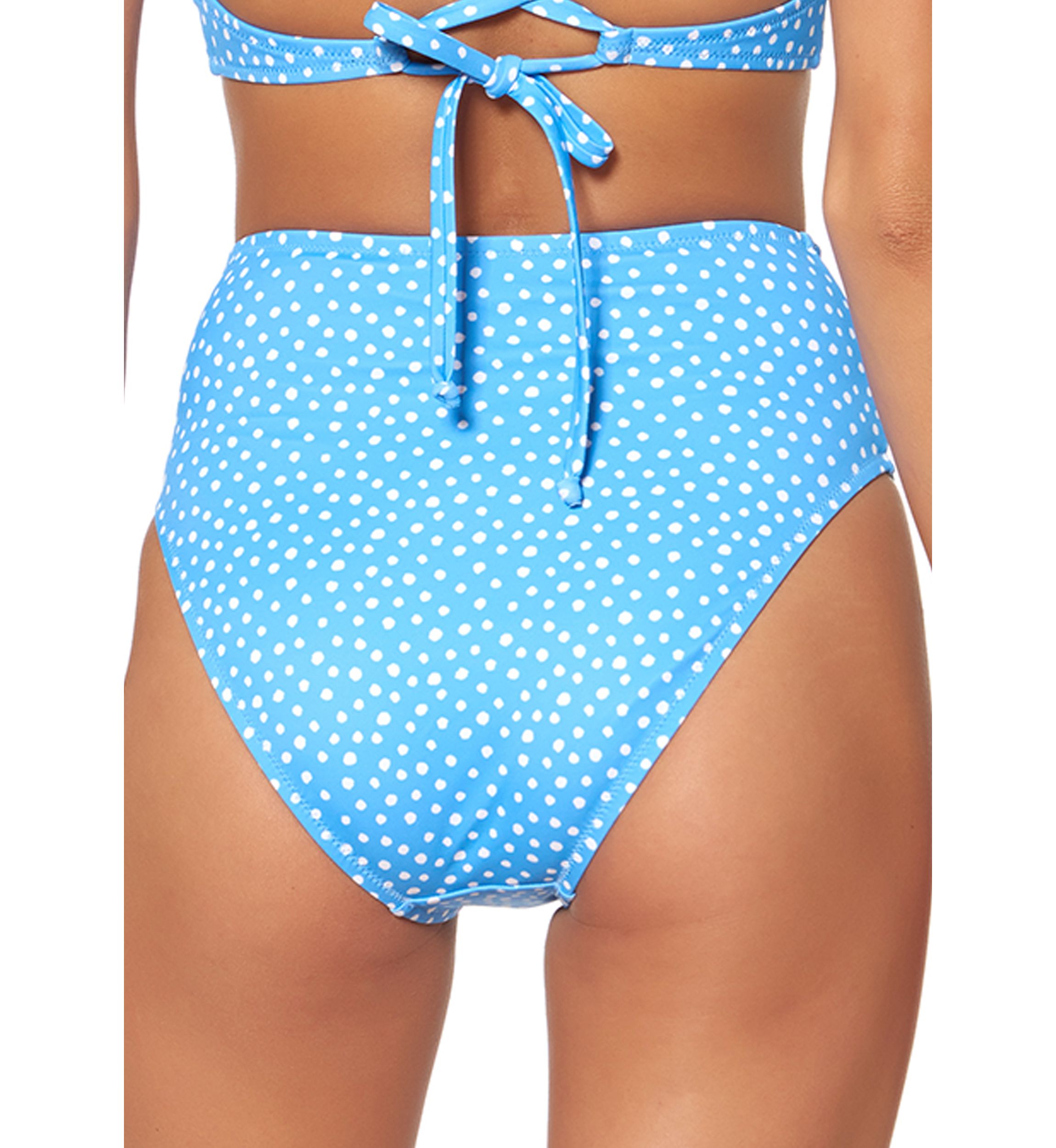 On The Spot High Waisted Swim Bottoms
