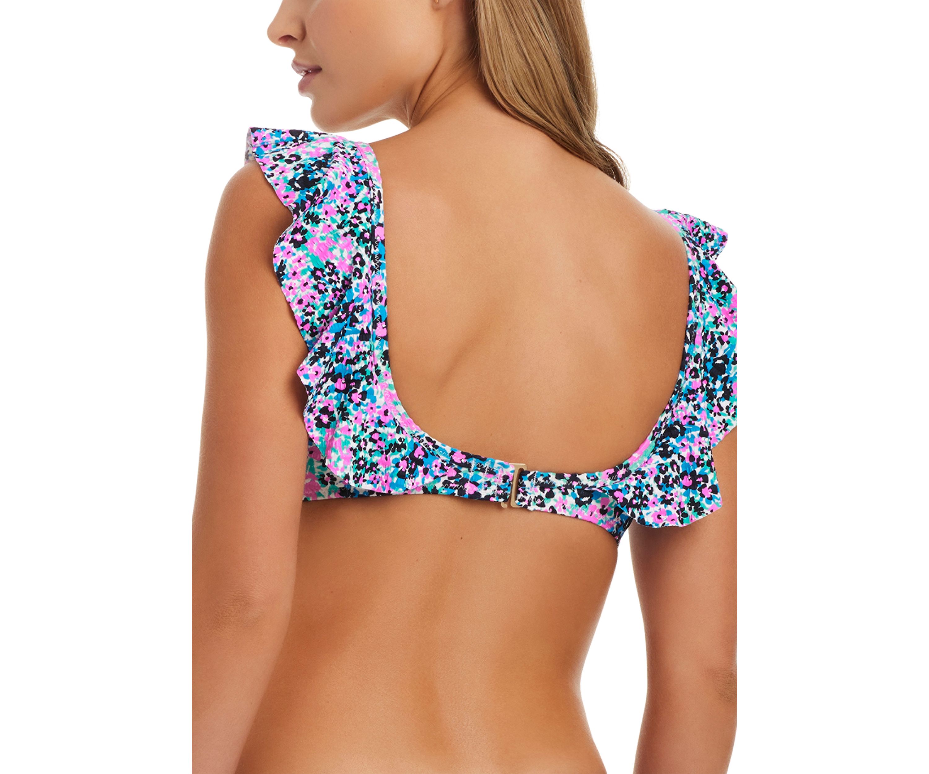 Small Blessings Ruffle Bra Swim Top 