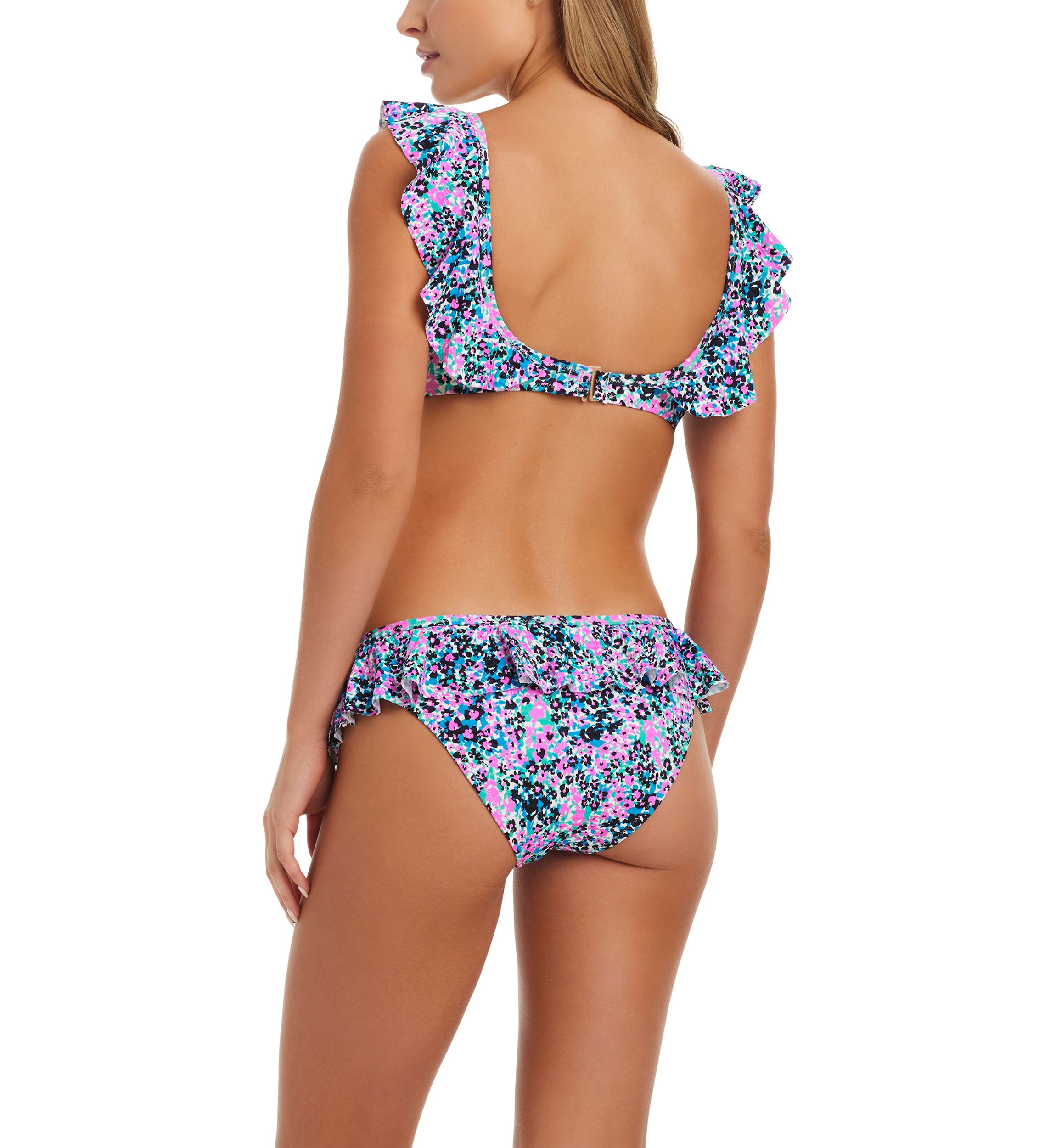 Small Blessings Ruffle Bra Swim Top 