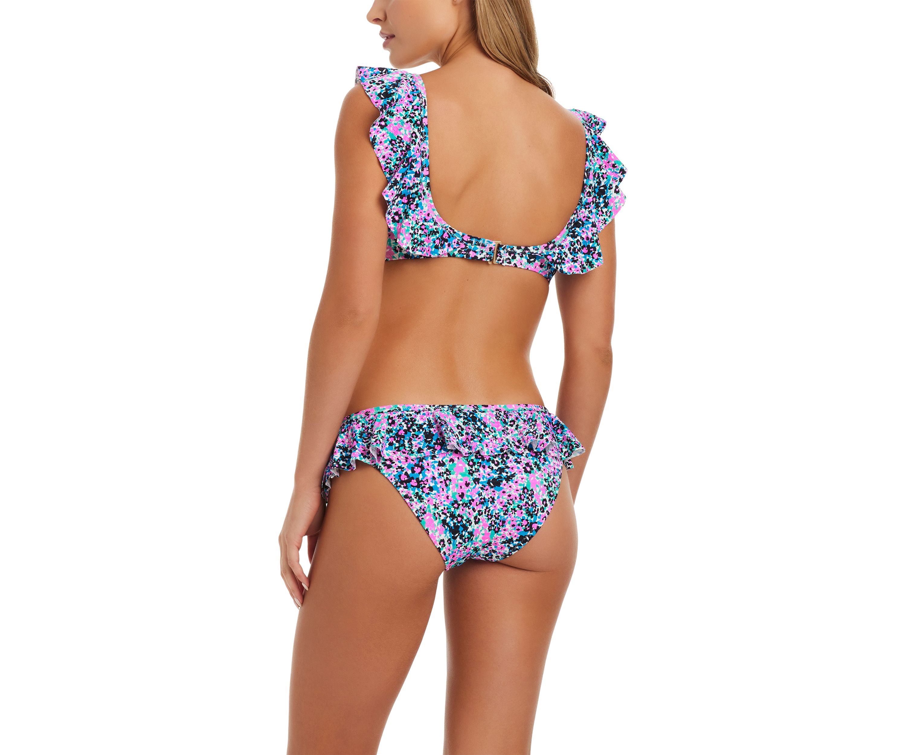 Small Blessings Ruffle Bra Swim Top 
