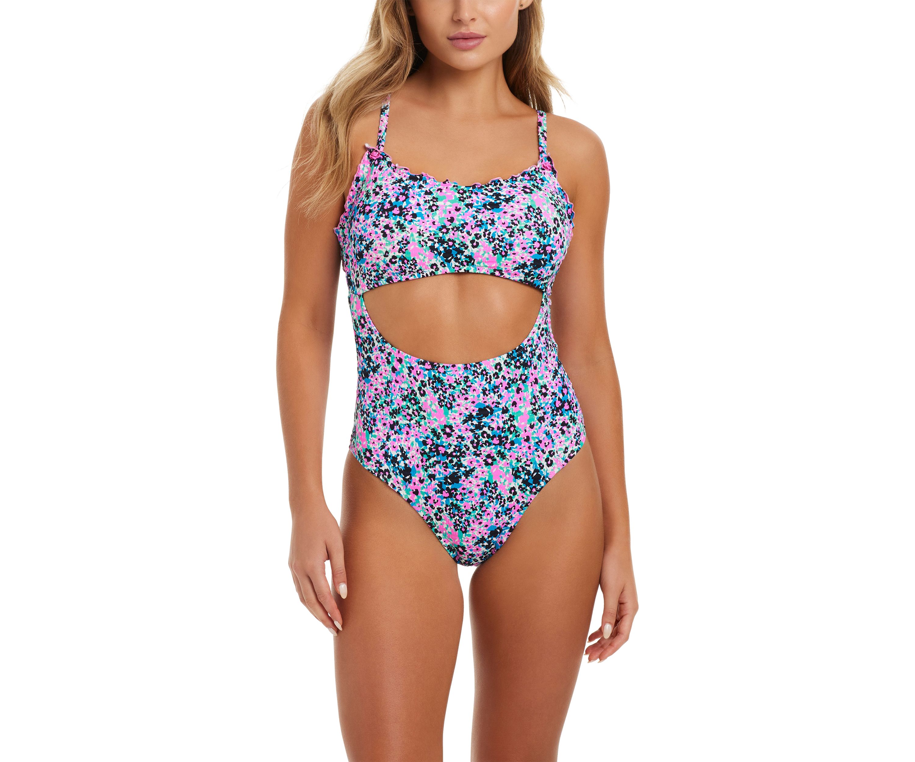 Small Blessings Lettuce Edge One-Piece Swimsuit 