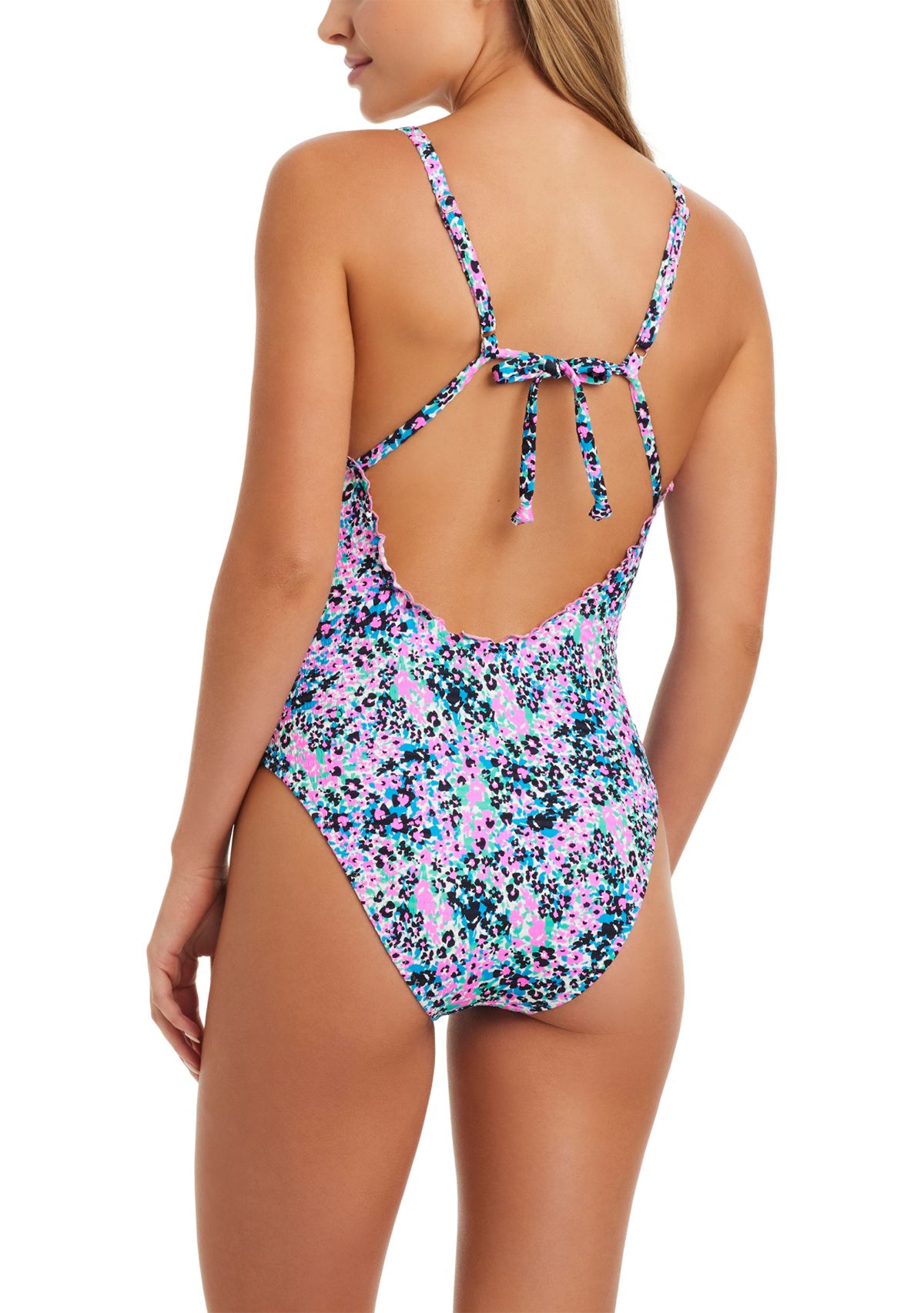 Small Blessings Lettuce Edge One-Piece Swimsuit 