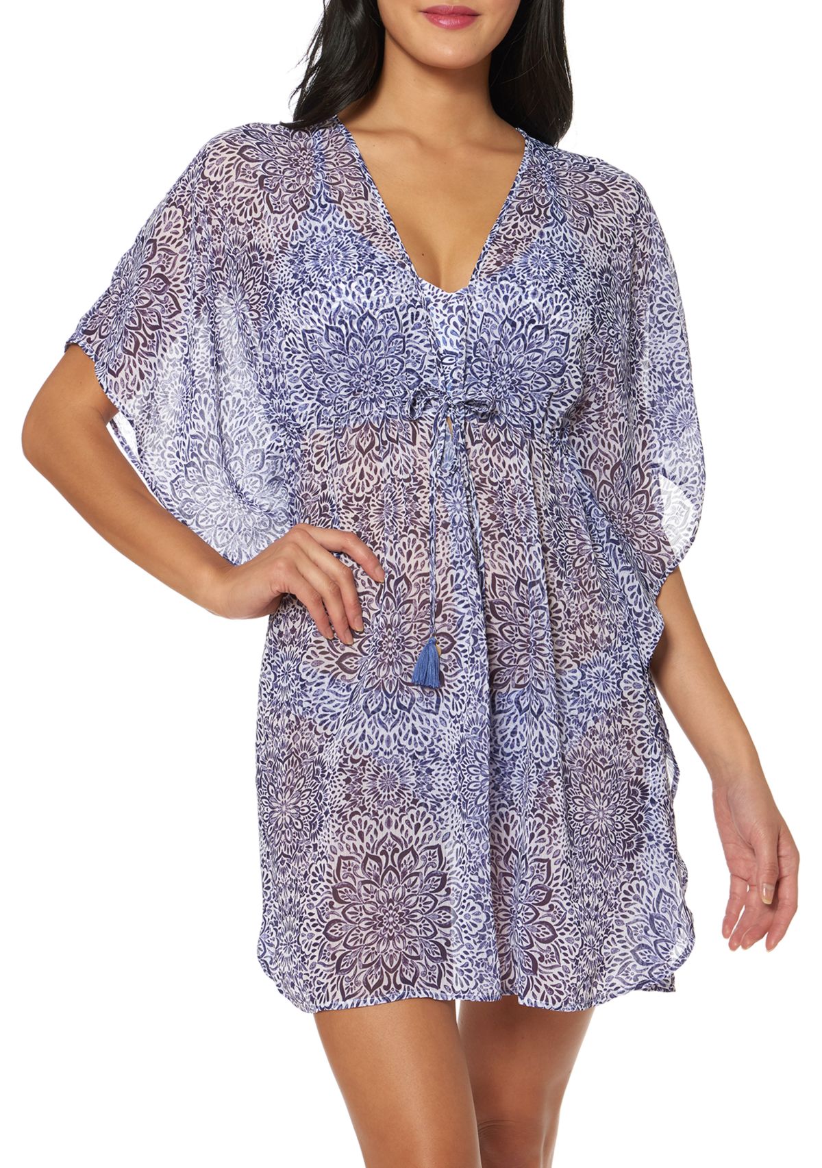 Printed Swim Cover Up