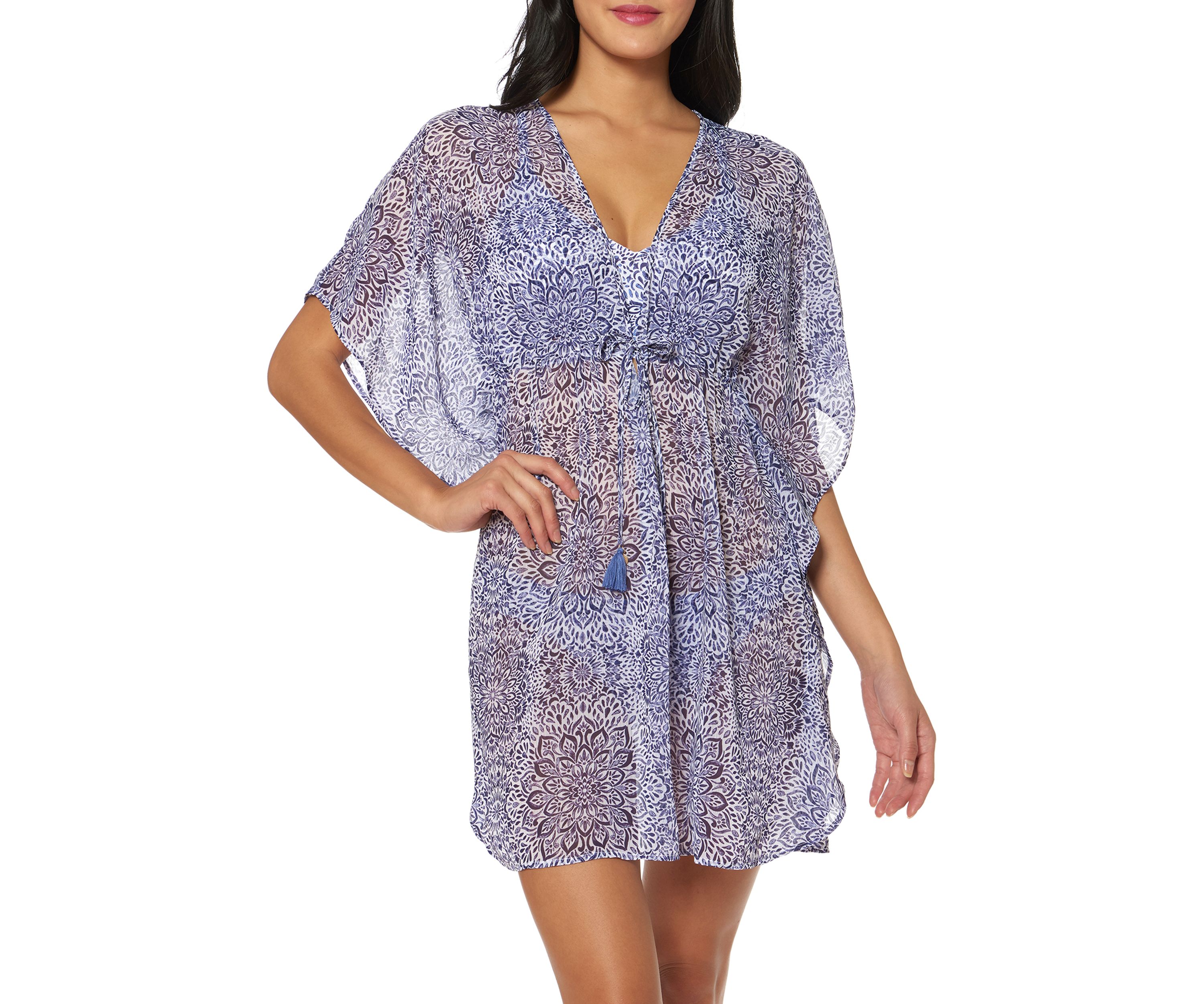Printed Swim Cover Up