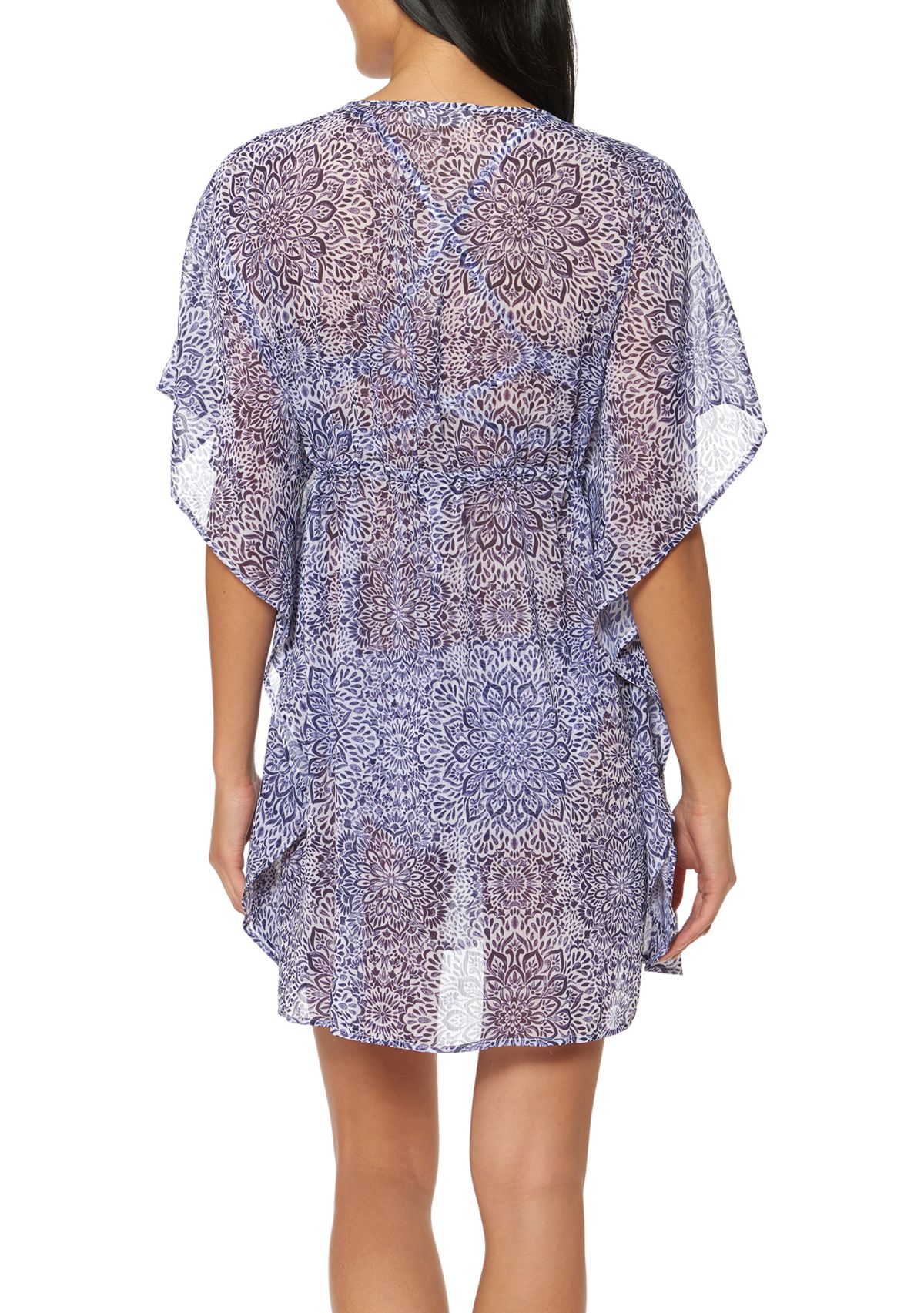 Printed Swim Cover Up
