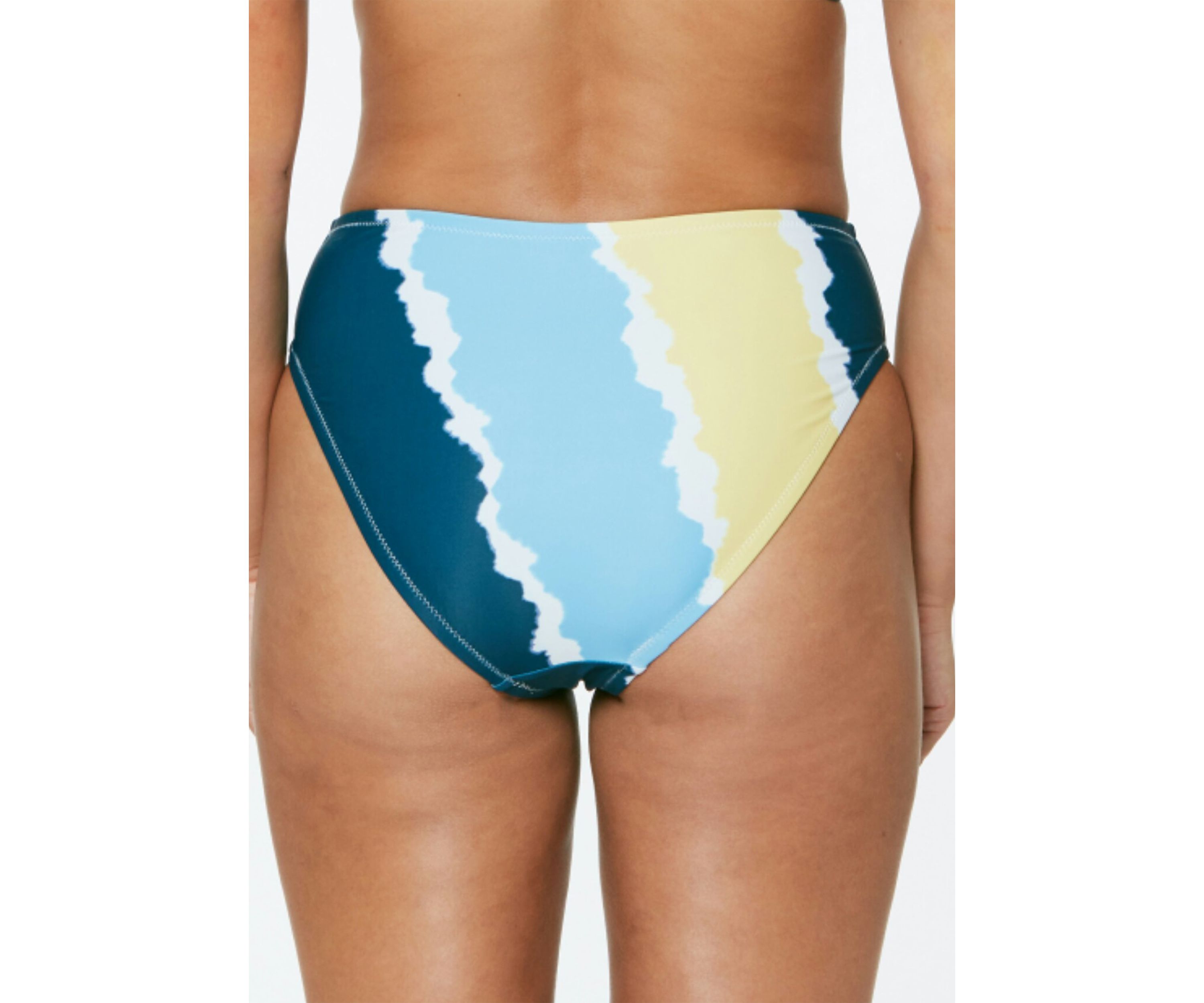 Smooth Sailing High Waist Swim Bottoms 