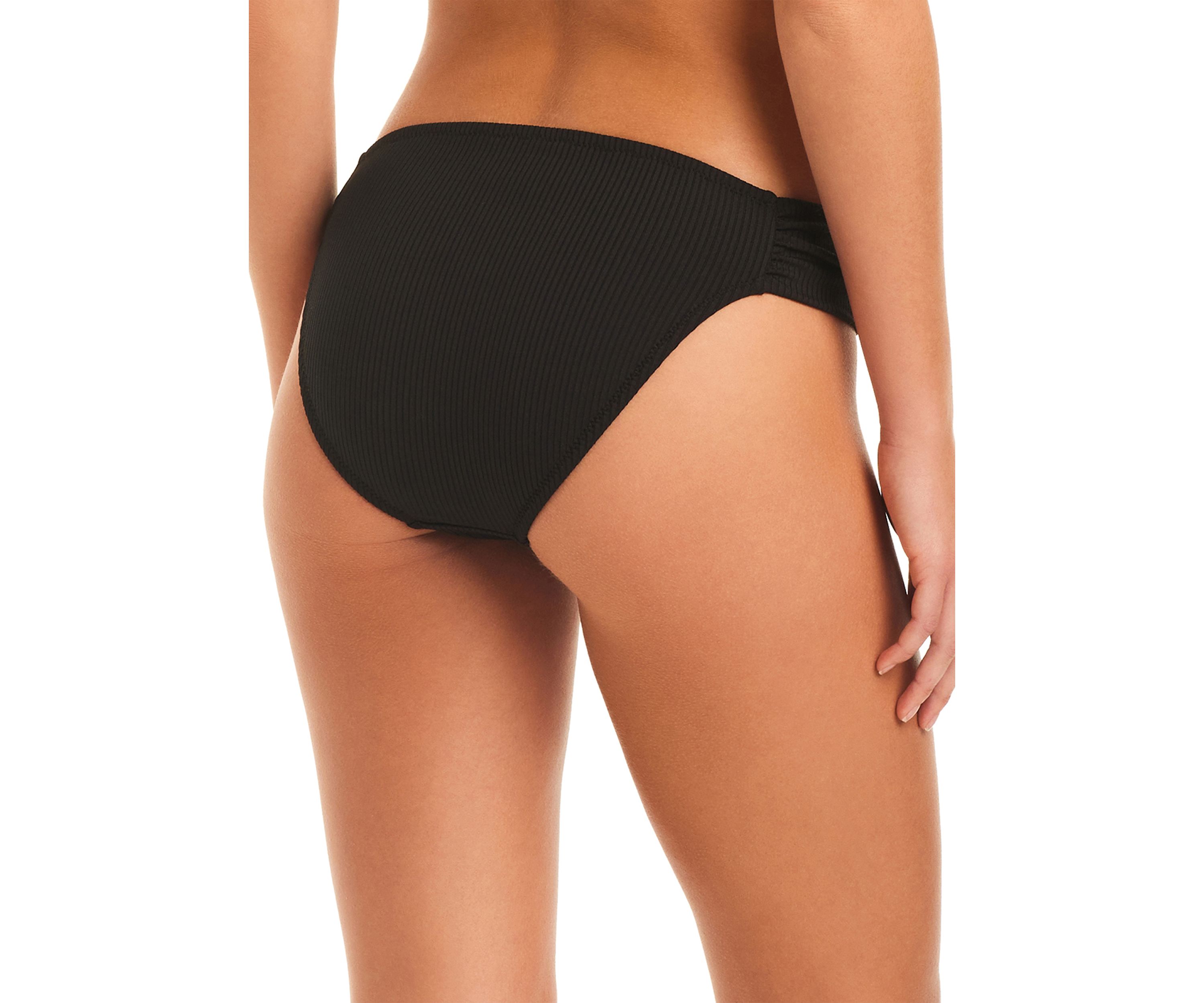 Textured Solids Swim Hipster