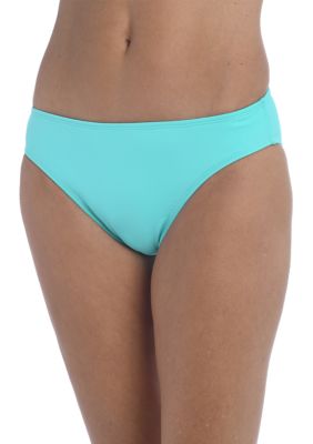 Island Goddess Solid Hipster Swim Bottoms