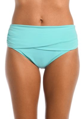 Black V-Hem High Rise Bikini Bottom – Urban Planet