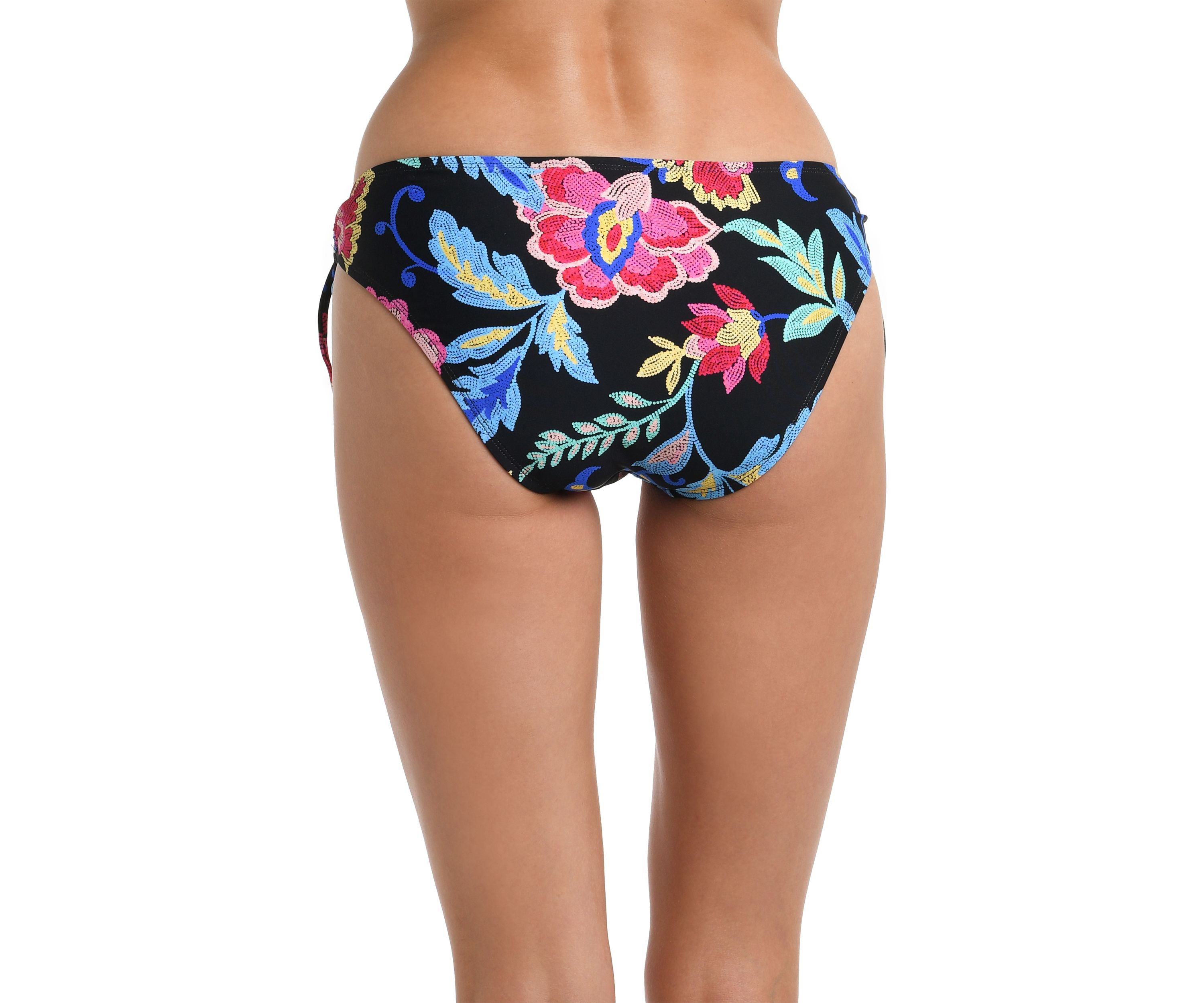 Midnight Magic Adjustable Hipster Swim Bottoms