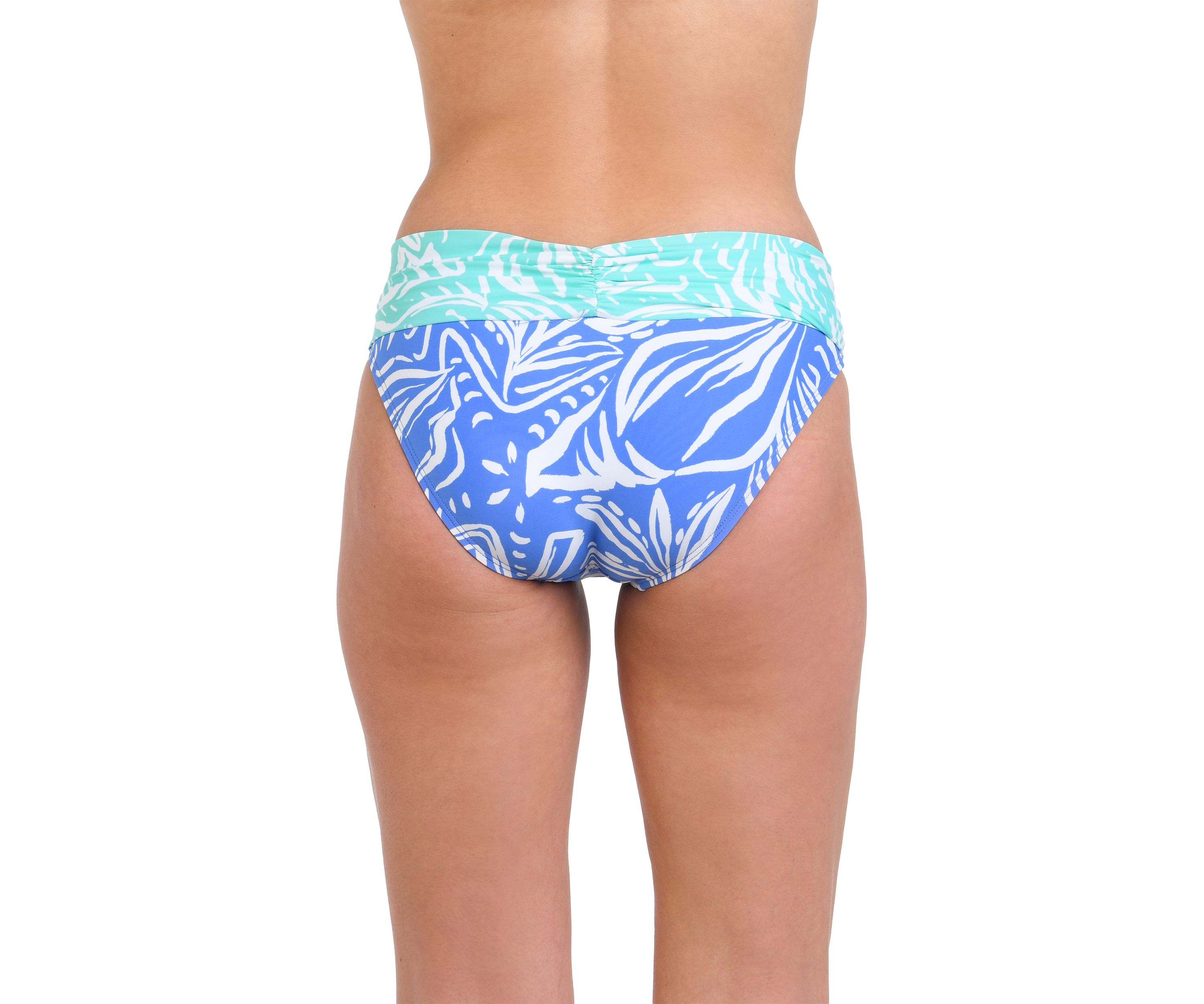 Beachside Bay Shirred Band Hipster Swim Bottoms