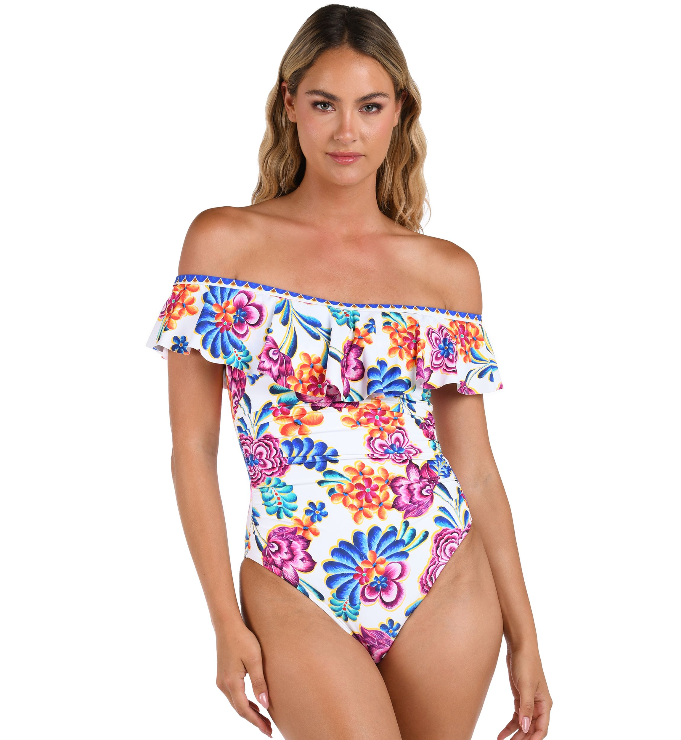 Paradiso Off the Shoulder One Piece Swimsuit