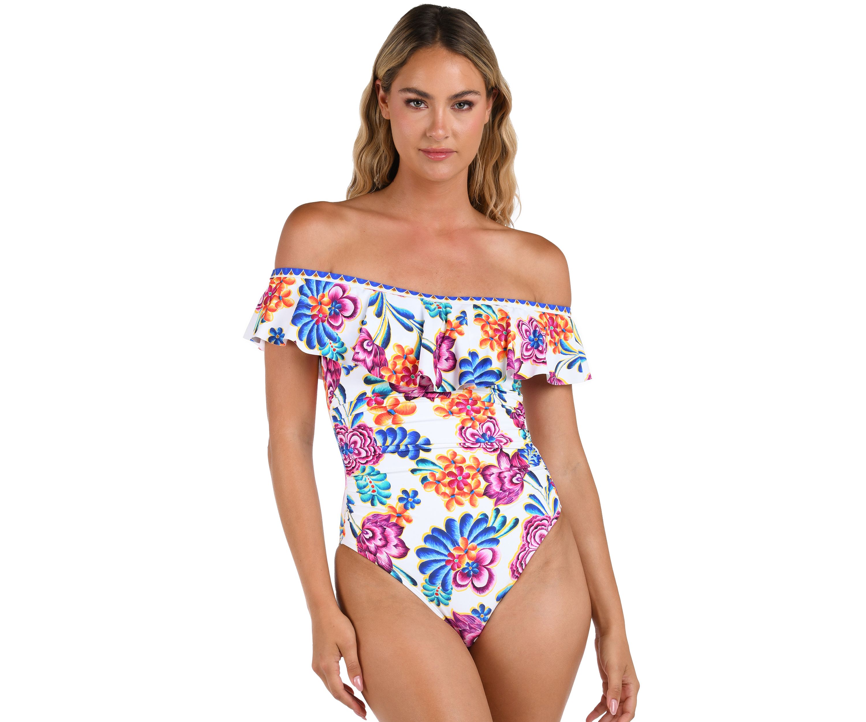 Paradiso Off the Shoulder One Piece Swimsuit