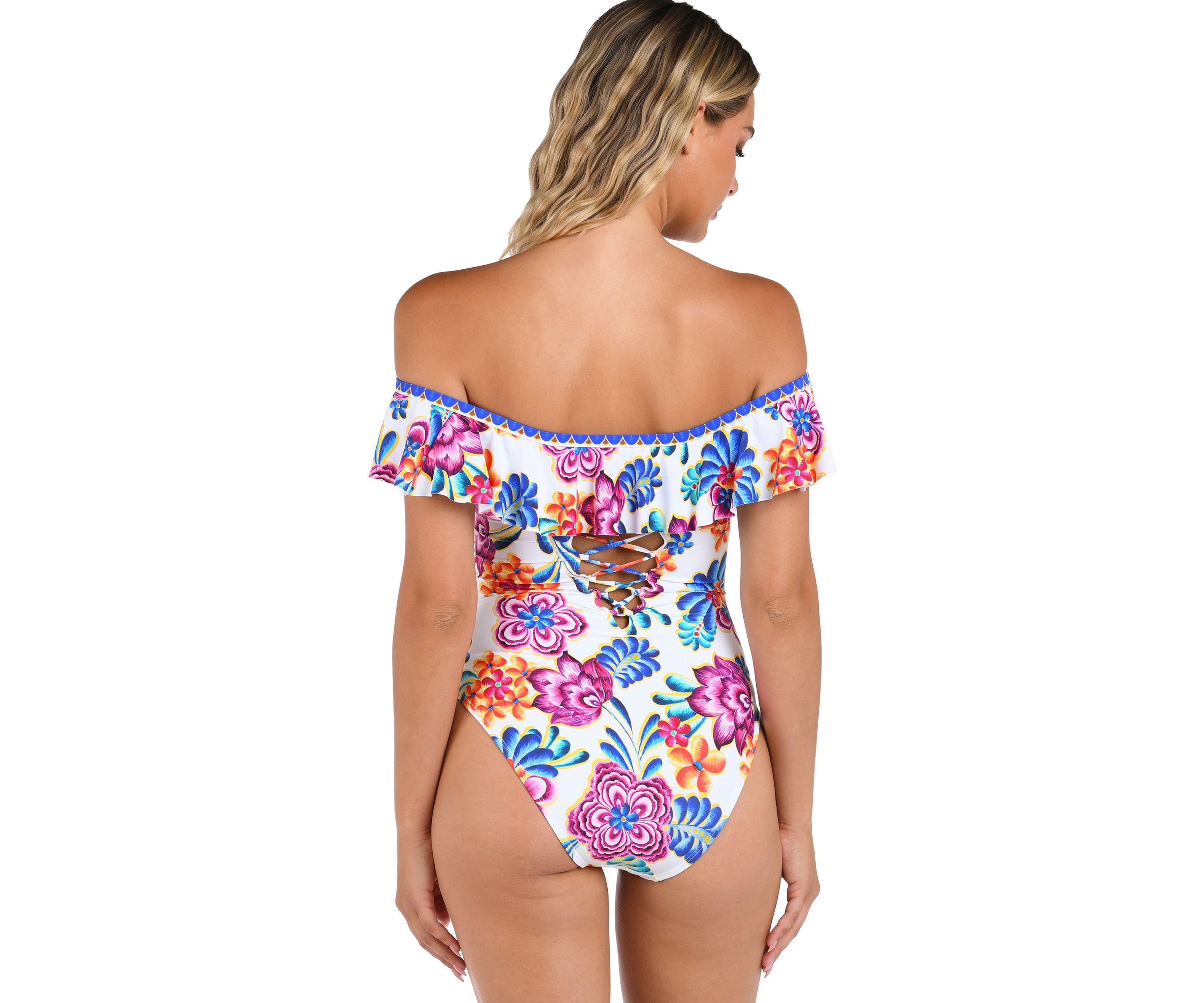 Paradiso Off the Shoulder One Piece Swimsuit